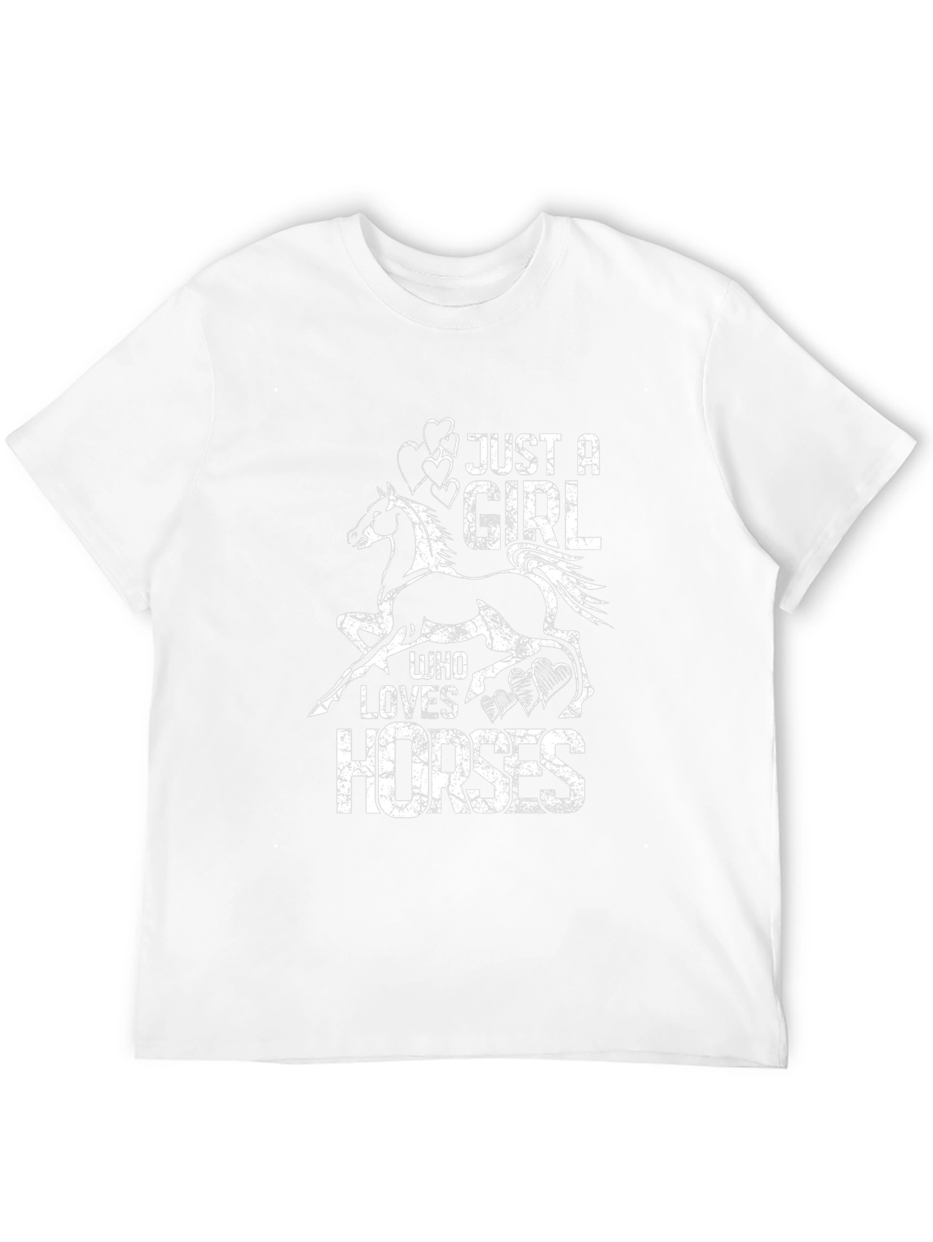 Just A Girl Who Loves Horses T-Shirt