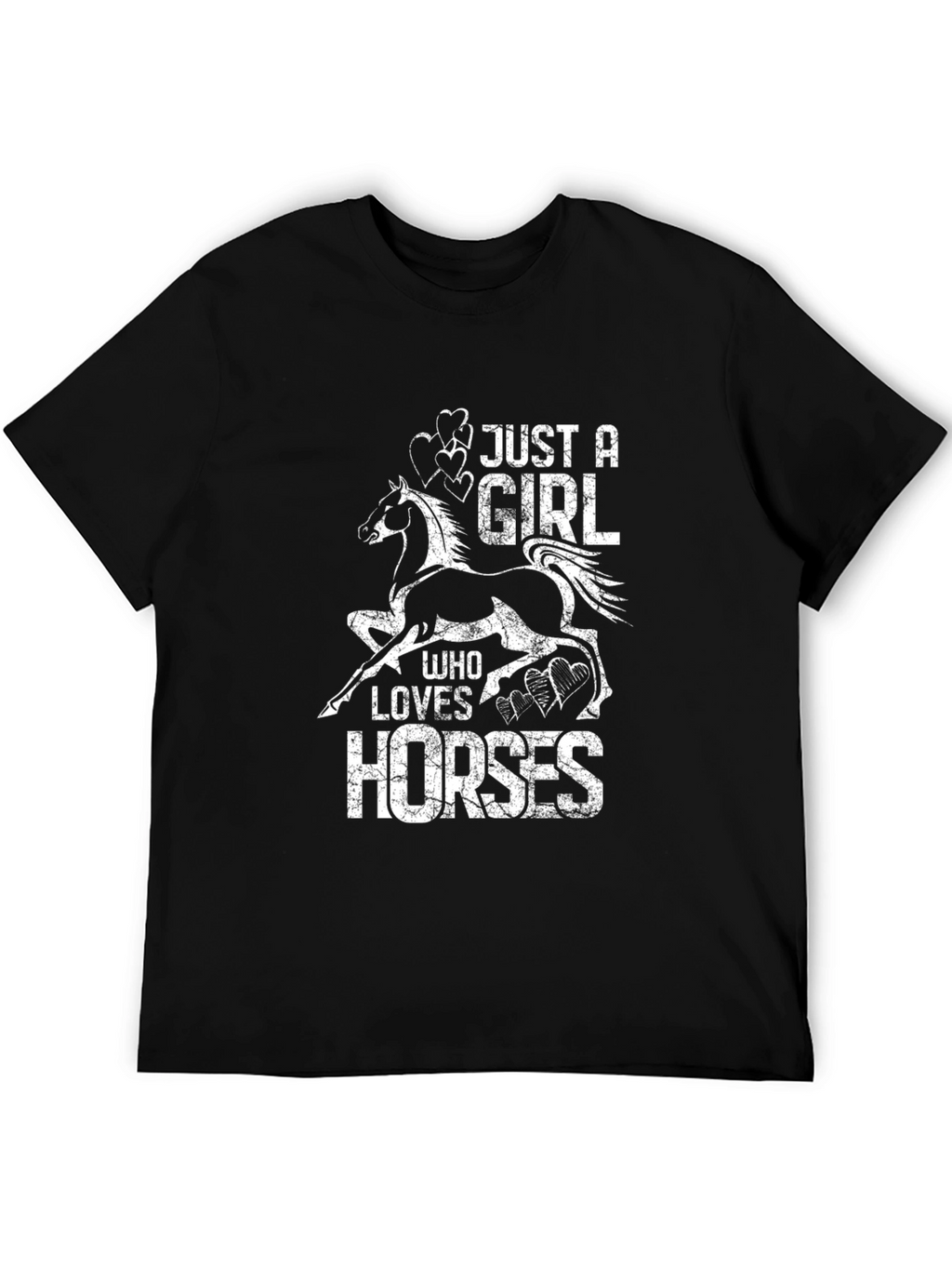 Just A Girl Who Loves Horses T-Shirt