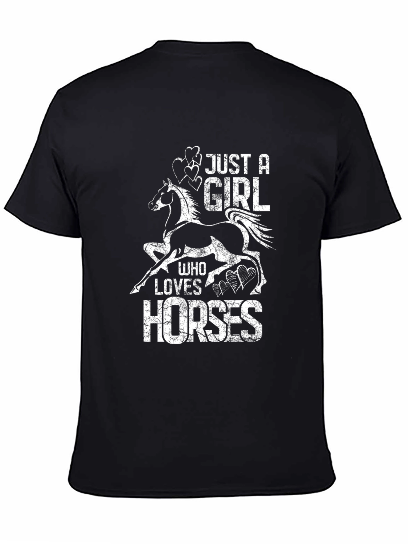 Just A Girl Who Loves Horses T-Shirt