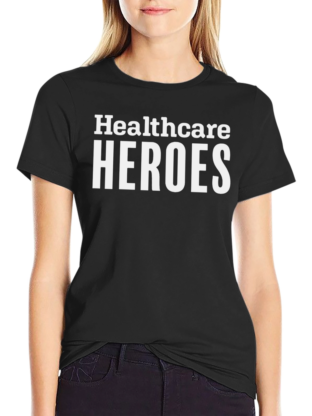 Healthcare Heroes Graphic Tee - Essential Worker Shirt