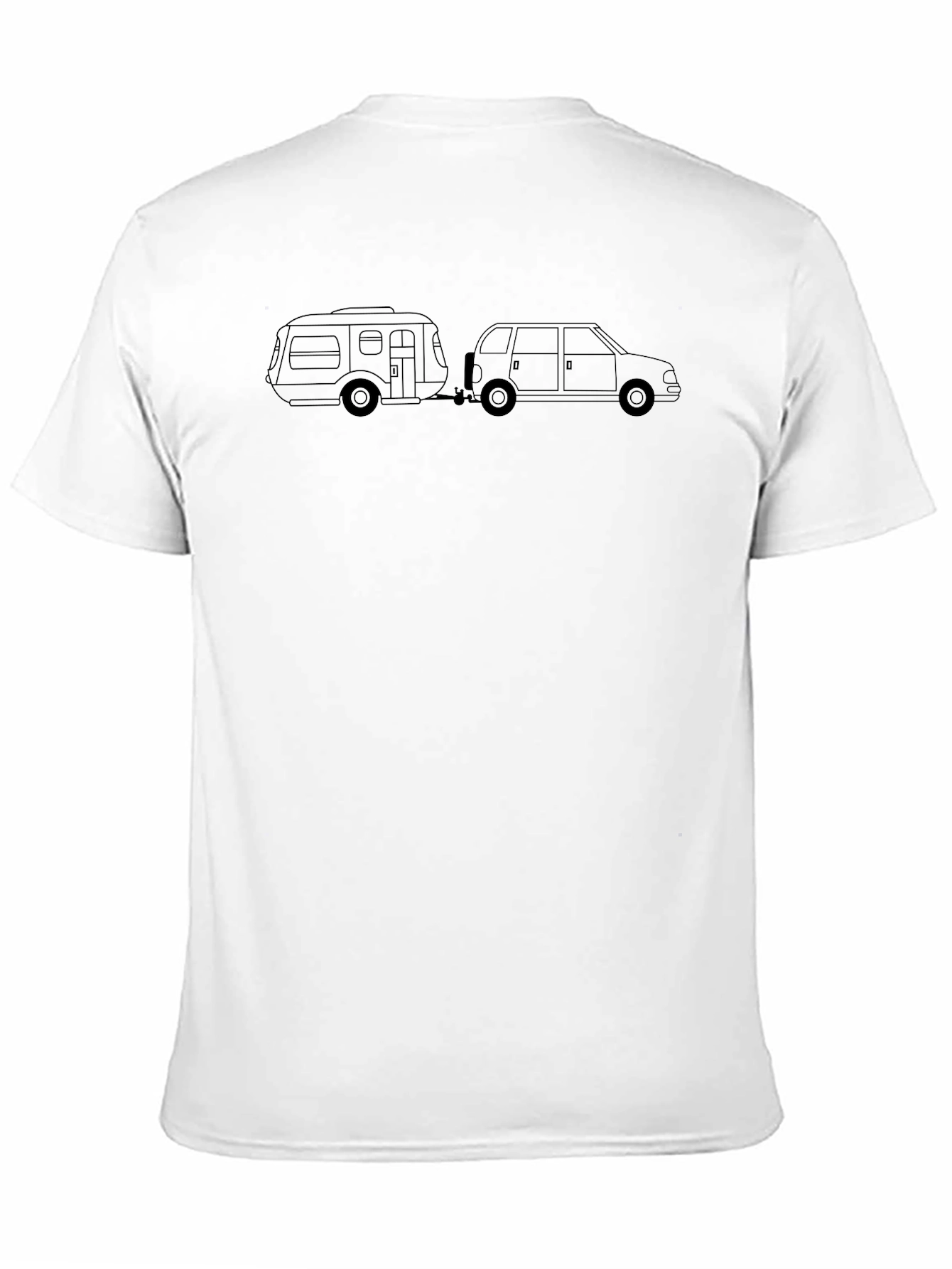 Retro Camper & Van T-Shirt - Road Trip Ready!