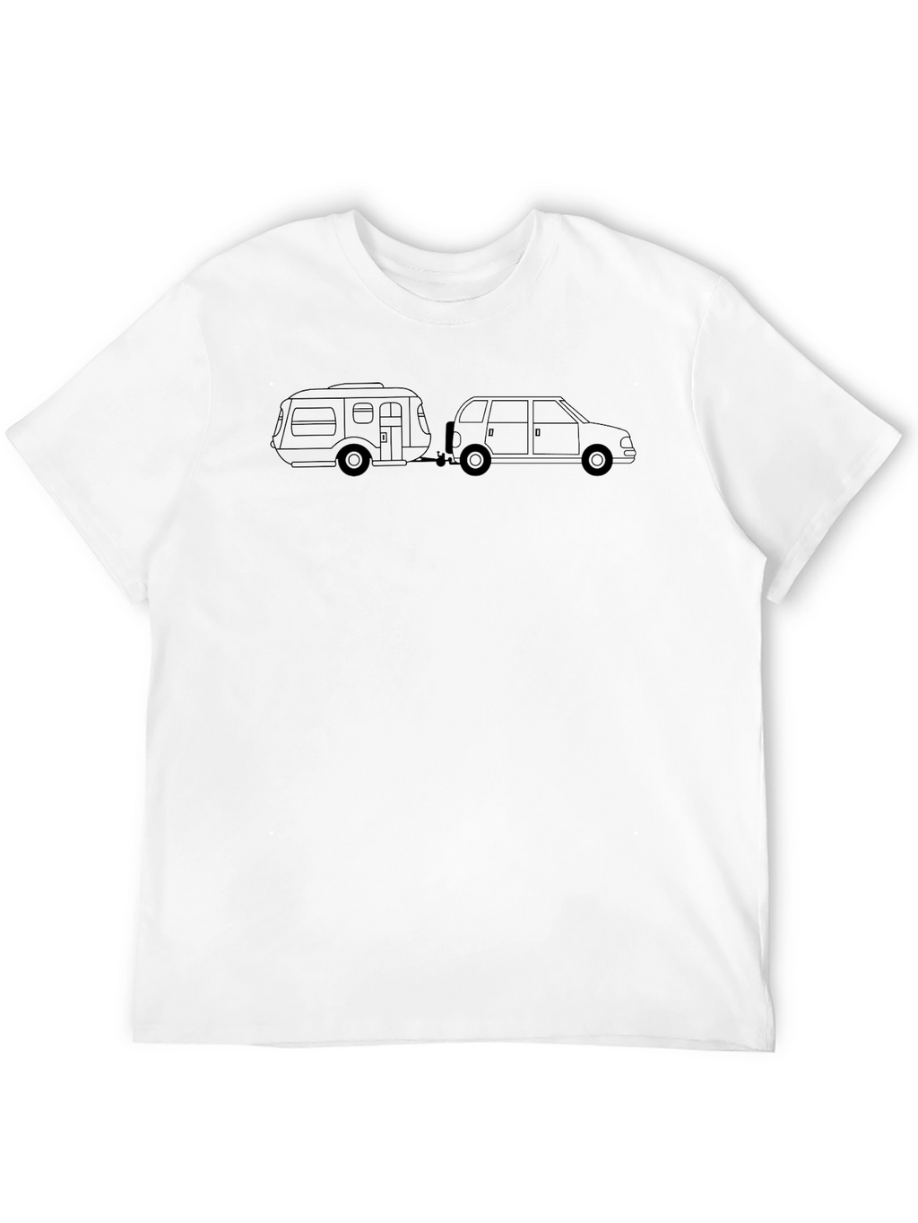 Retro Camper & Van T-Shirt - Road Trip Ready!
