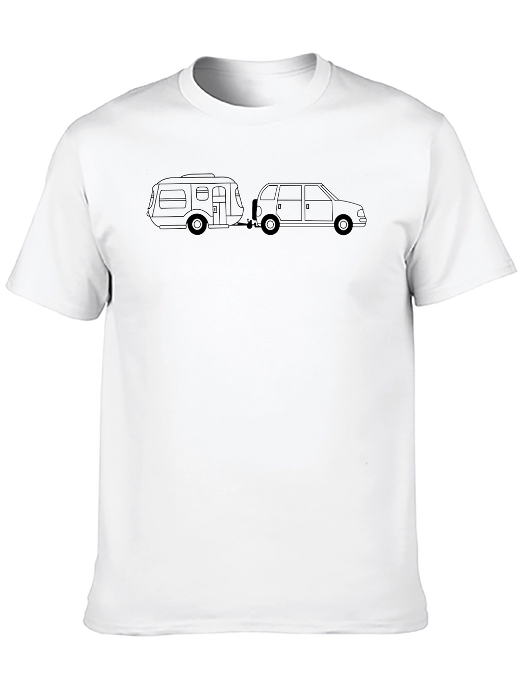 Retro Camper & Van T-Shirt - Road Trip Ready!