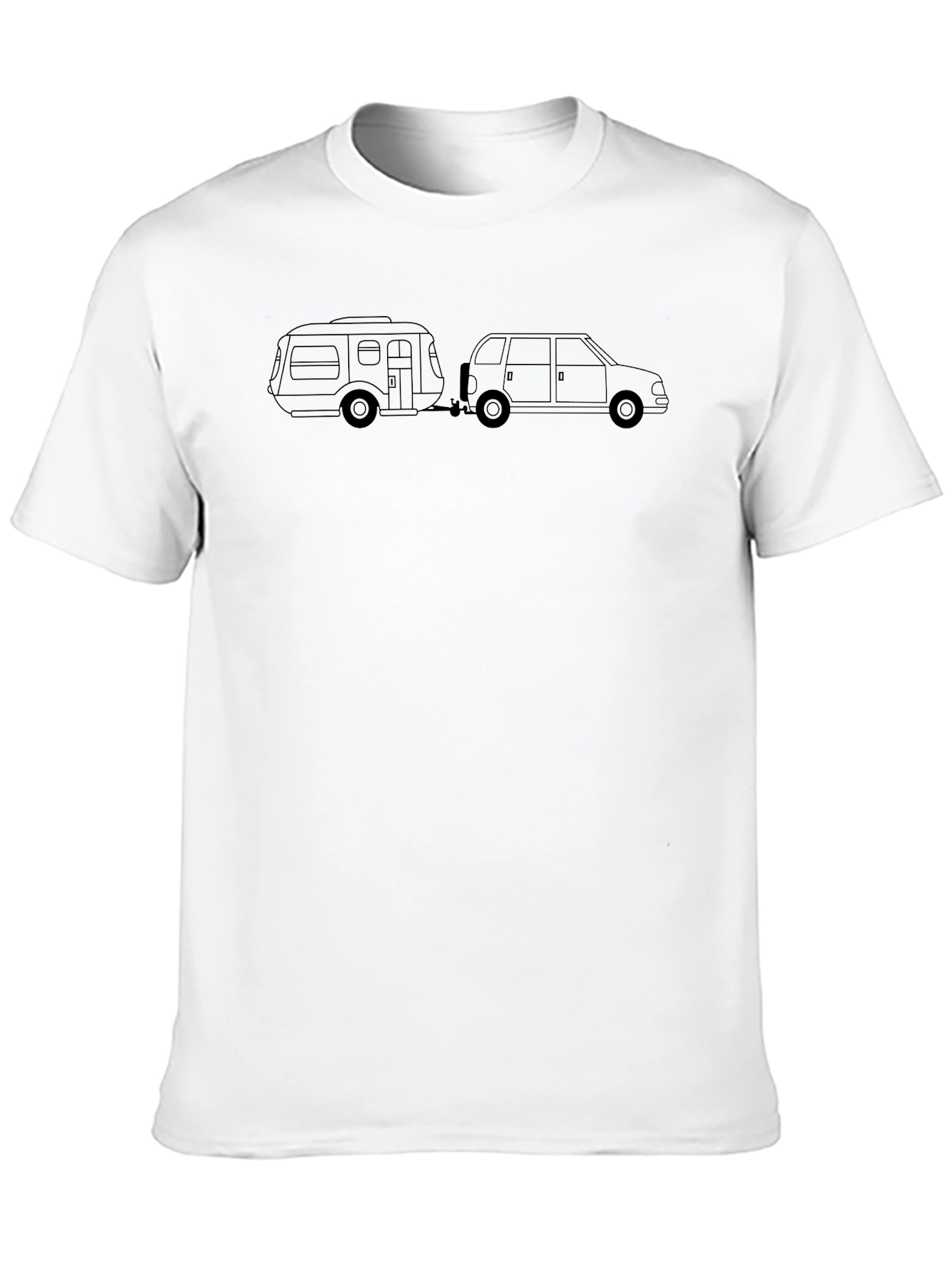 Retro Camper & Van T-Shirt - Road Trip Ready!