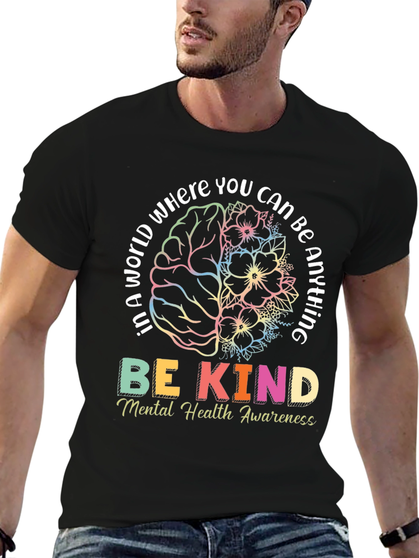 Be Kind Mental Health Awareness T-Shirt