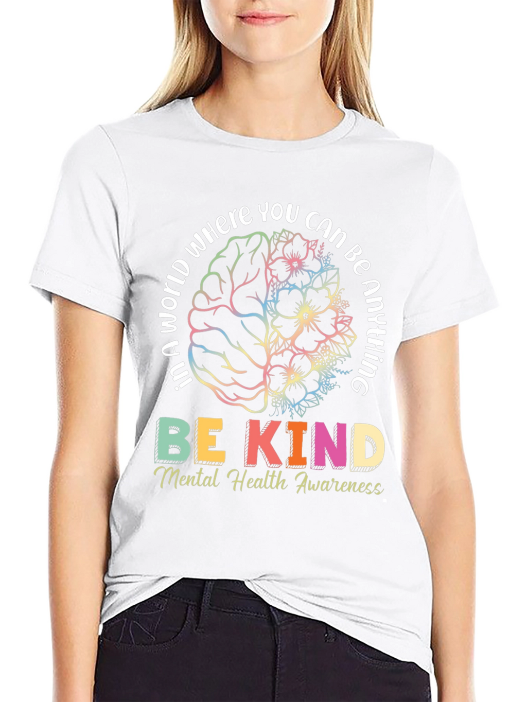 Be Kind Mental Health Awareness T-Shirt