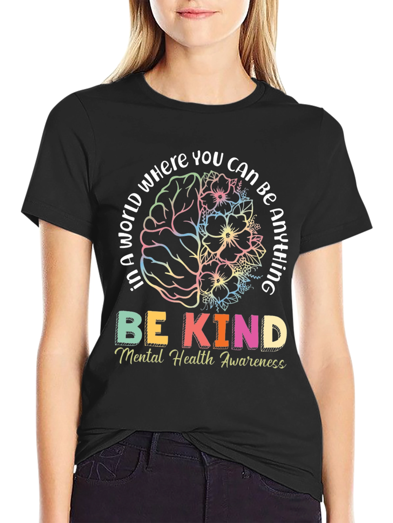 Be Kind Mental Health Awareness T-Shirt