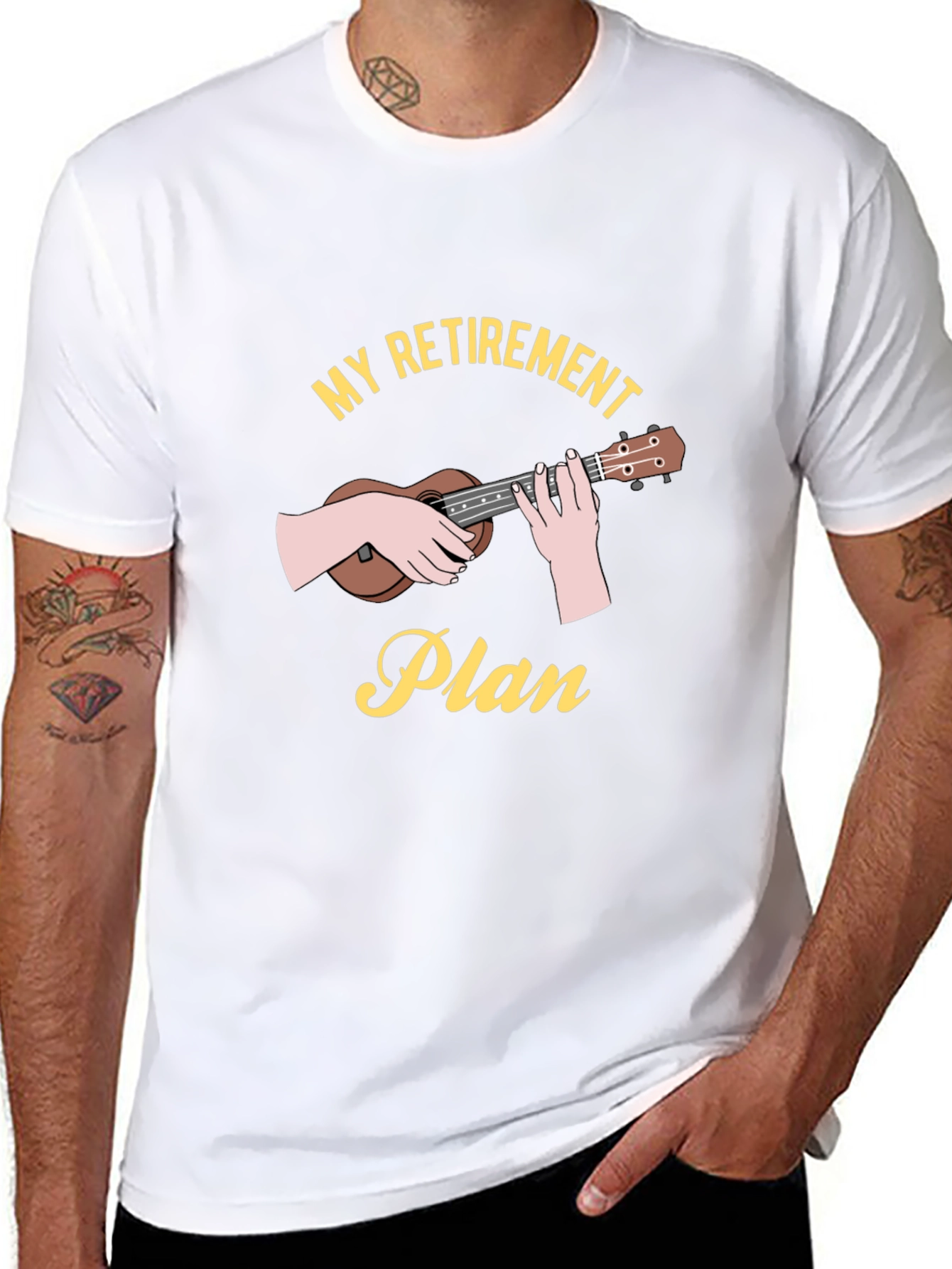 My Retirement Plan Ukulele T-Shirt