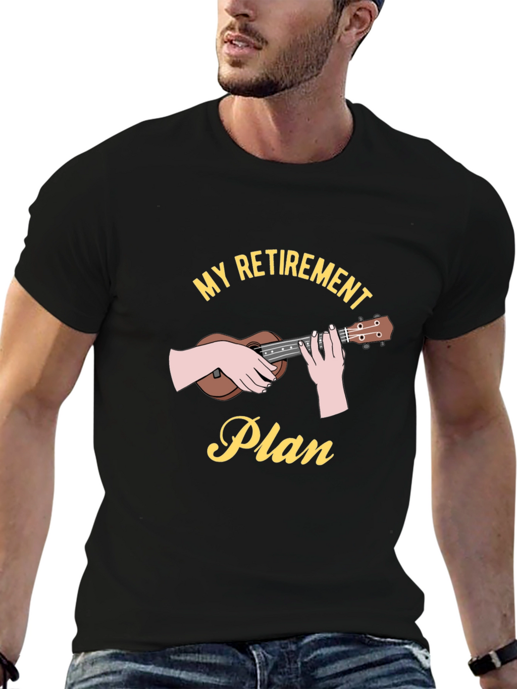 My Retirement Plan Ukulele T-Shirt