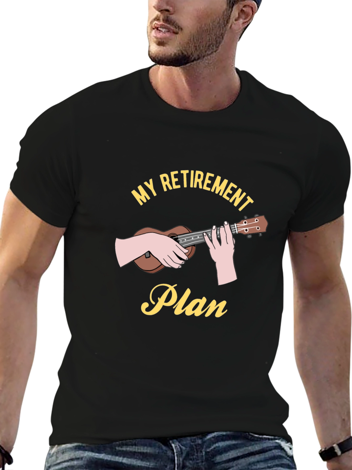 My Retirement Plan Ukulele T-Shirt