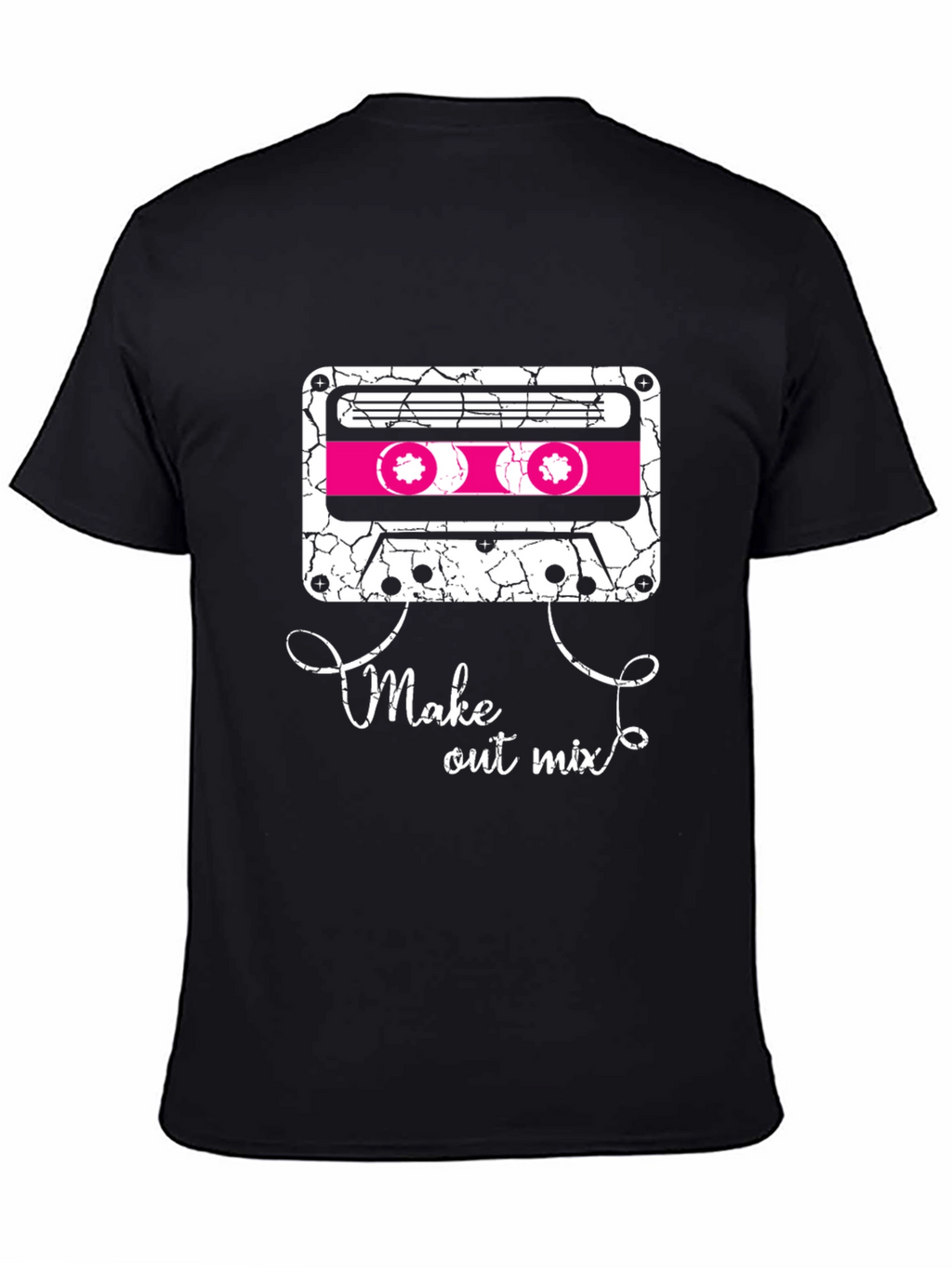 Retro Mixtape Graphic Tee - Make Out Mix