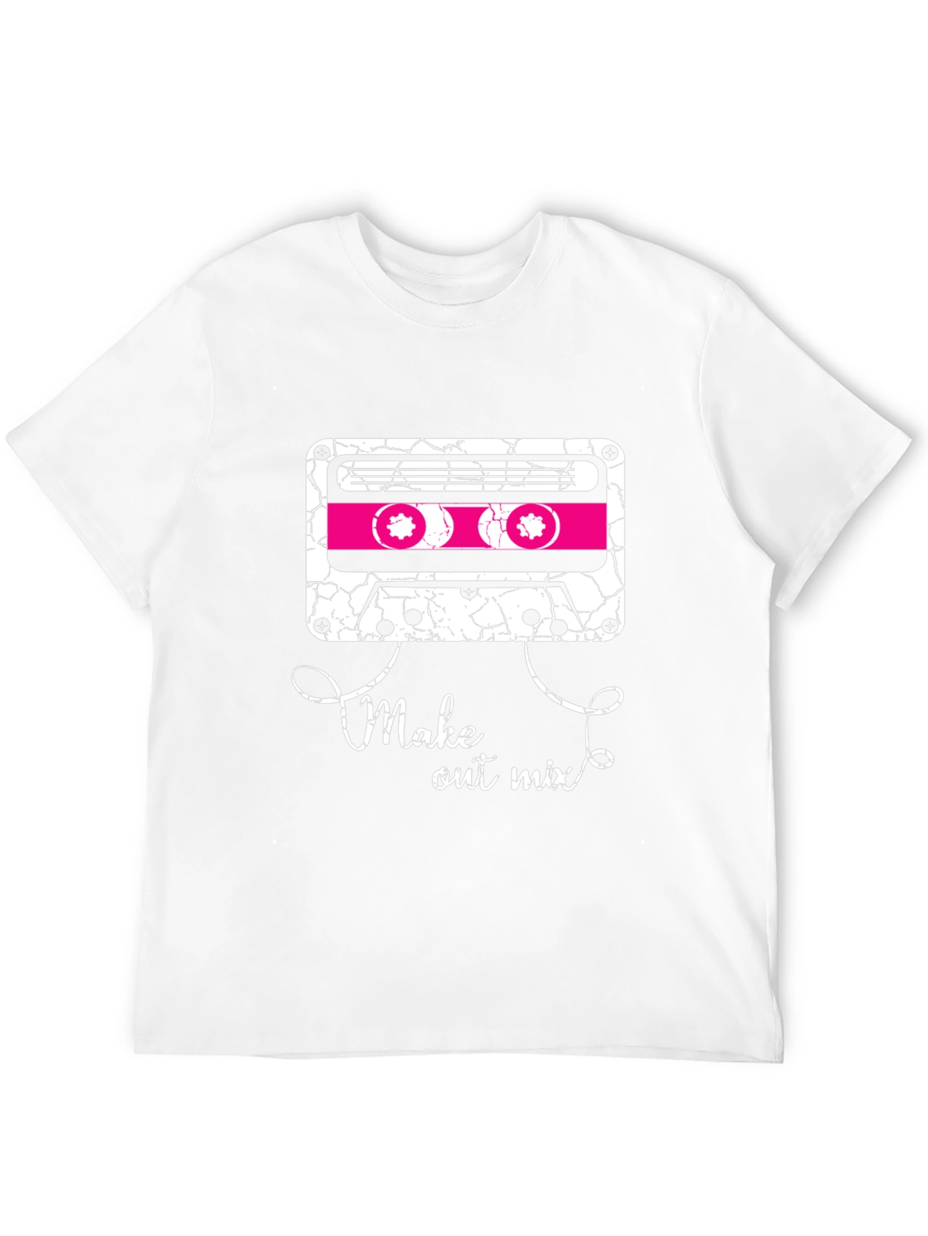Retro Mixtape Graphic Tee - Make Out Mix
