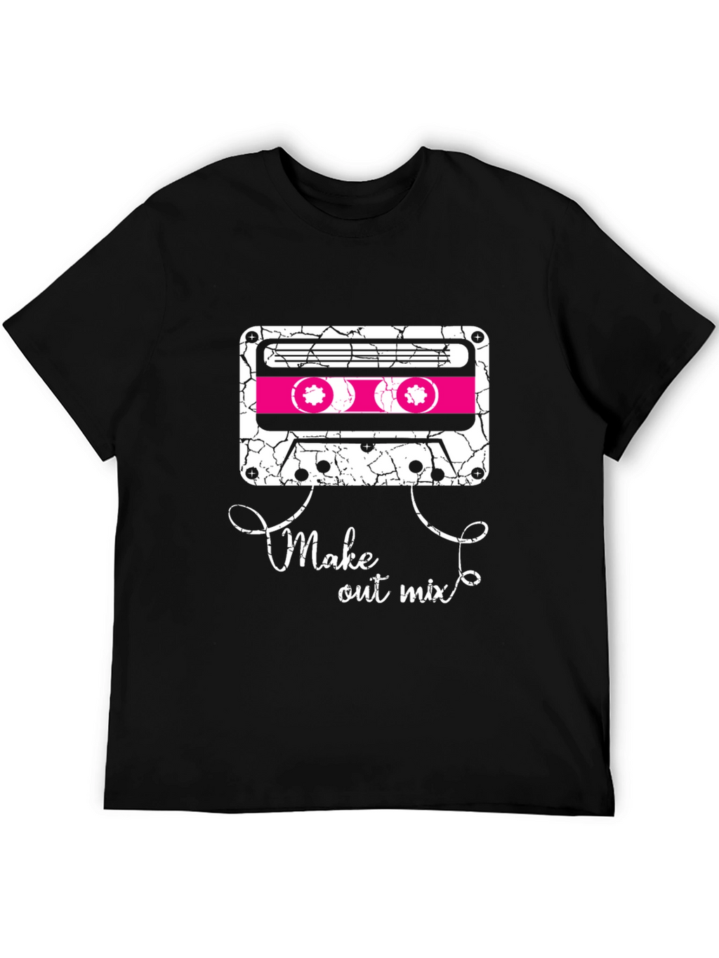 Retro Mixtape Graphic Tee - Make Out Mix