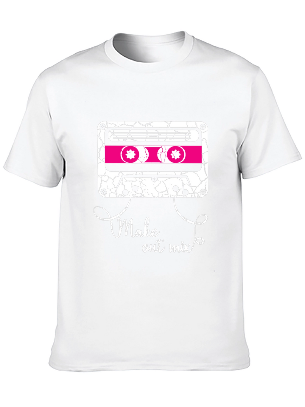 Retro Mixtape Graphic Tee - Make Out Mix