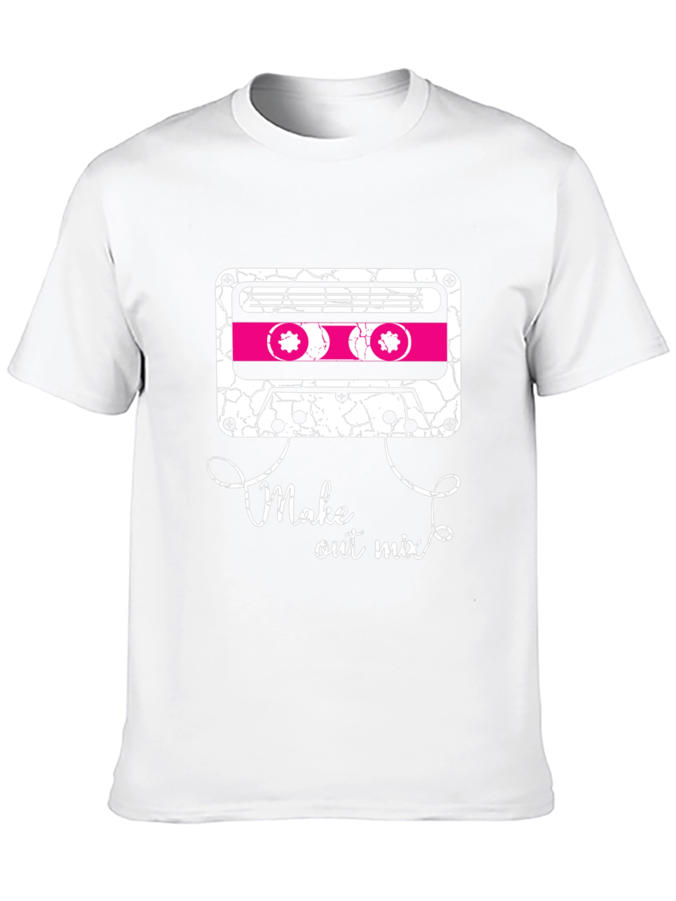 Retro Mixtape Graphic Tee - Make Out Mix