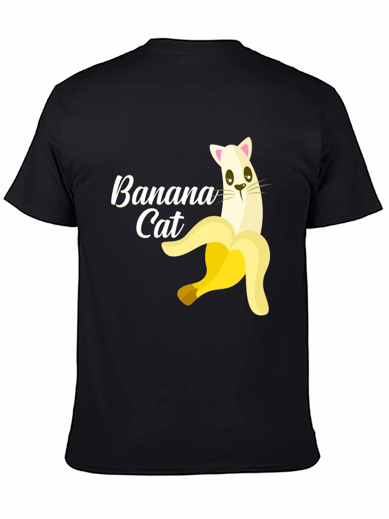 Banana Cat Graphic T-Shirt - Funny Unisex Tee