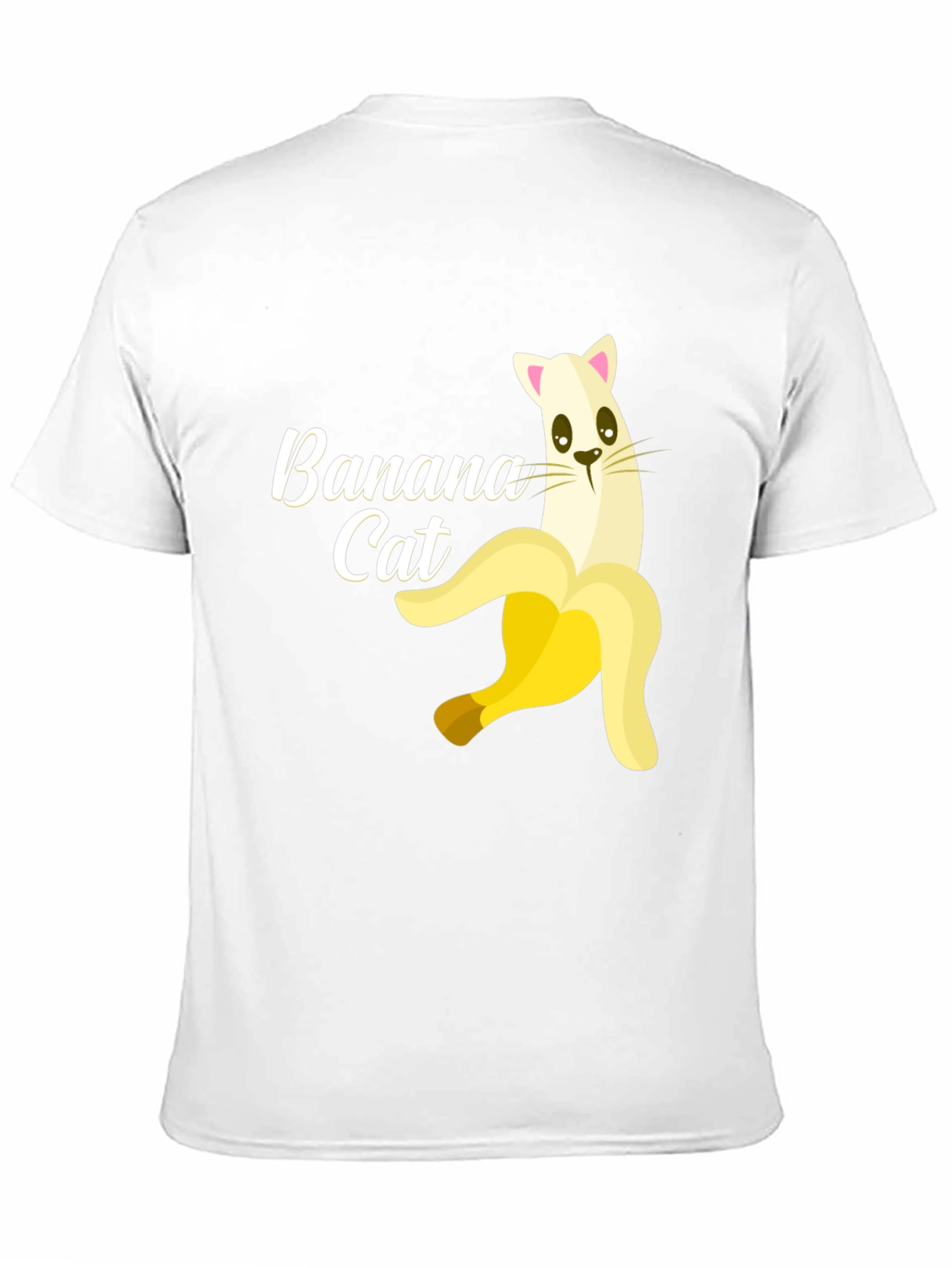 Banana Cat Graphic T-Shirt - Funny Unisex Tee