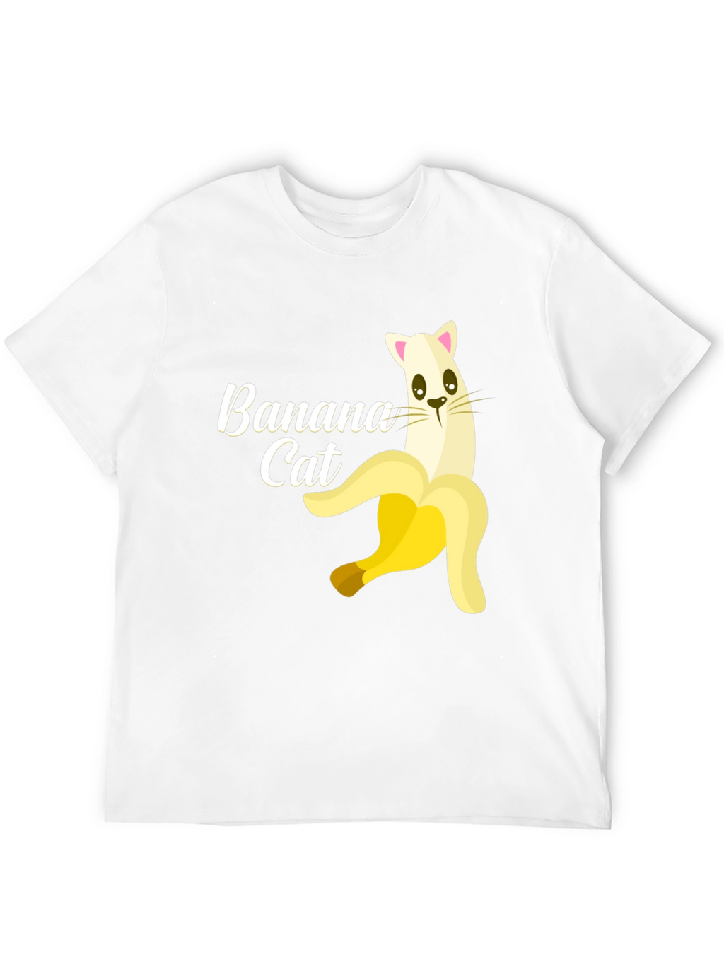 Banana Cat Graphic T-Shirt - Funny Unisex Tee
