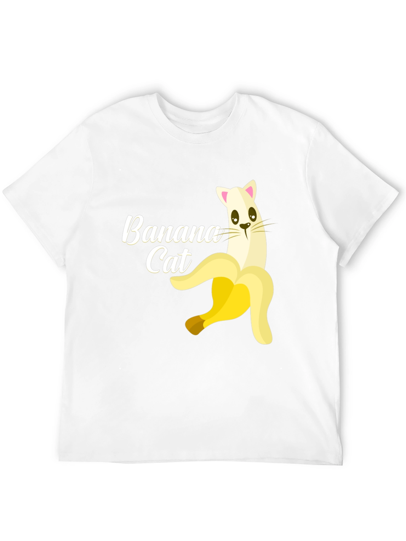 Banana Cat Graphic T-Shirt - Funny Unisex Tee