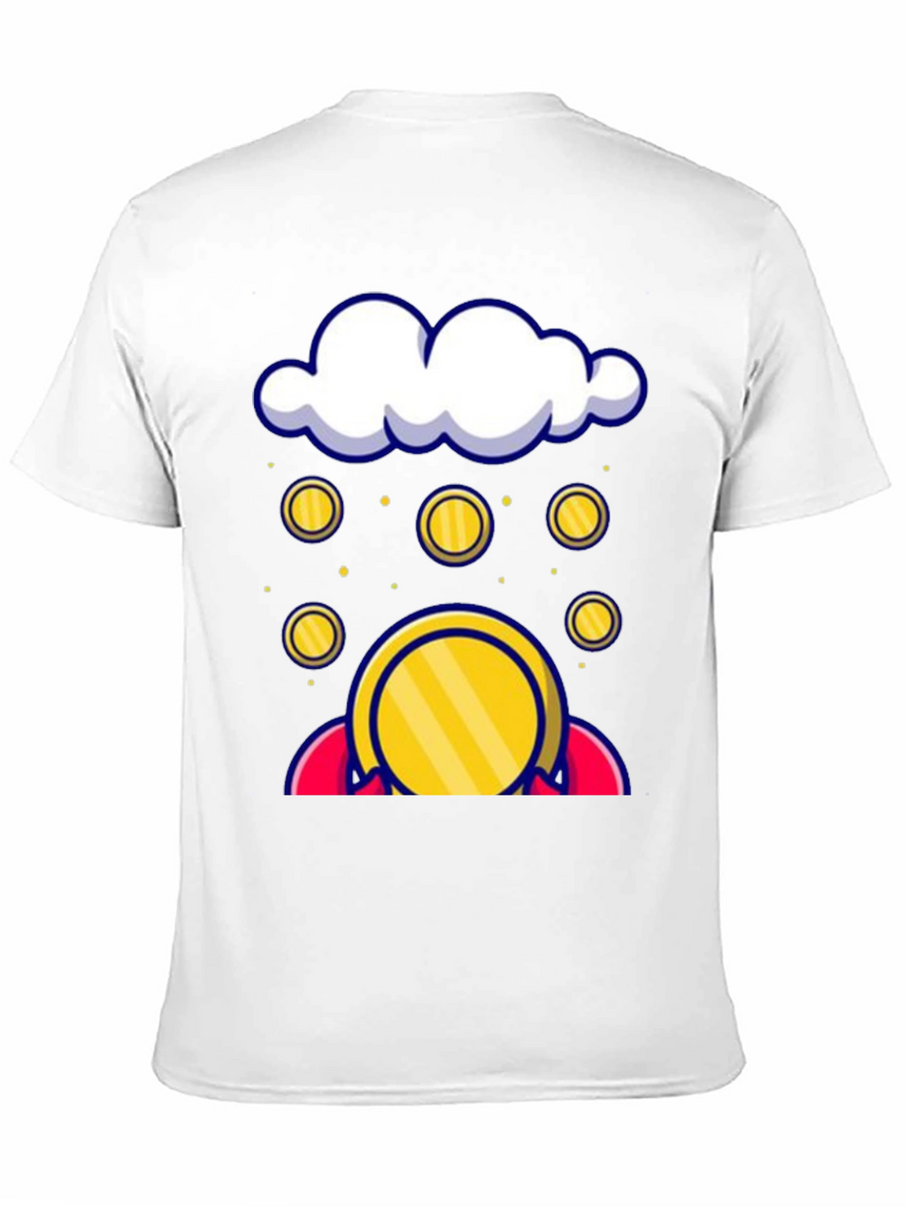 Cloud Coin Graphic Tee - Black