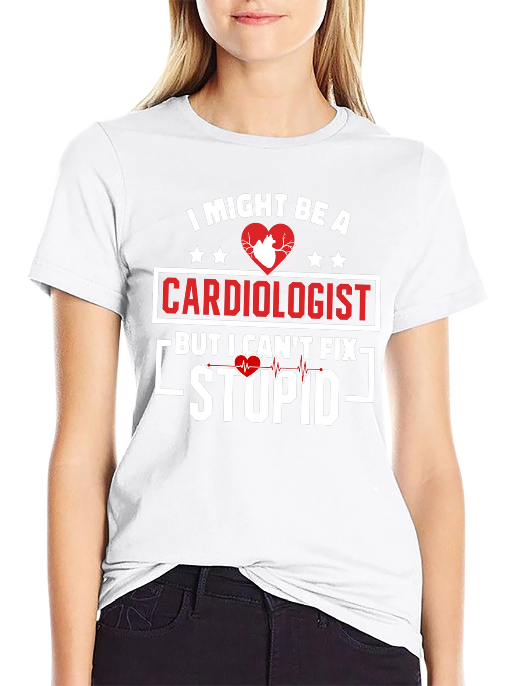 Cardiologist Humor Graphic T-Shirt