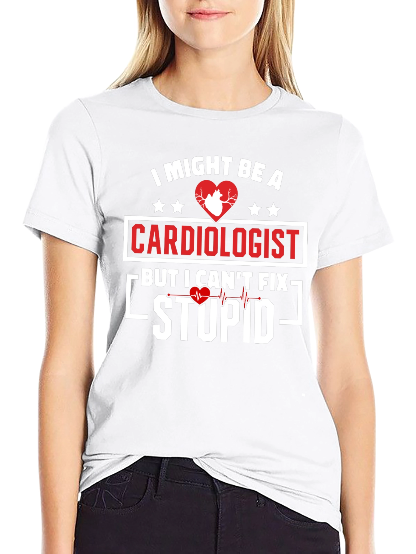 Cardiologist Humor Graphic T-Shirt