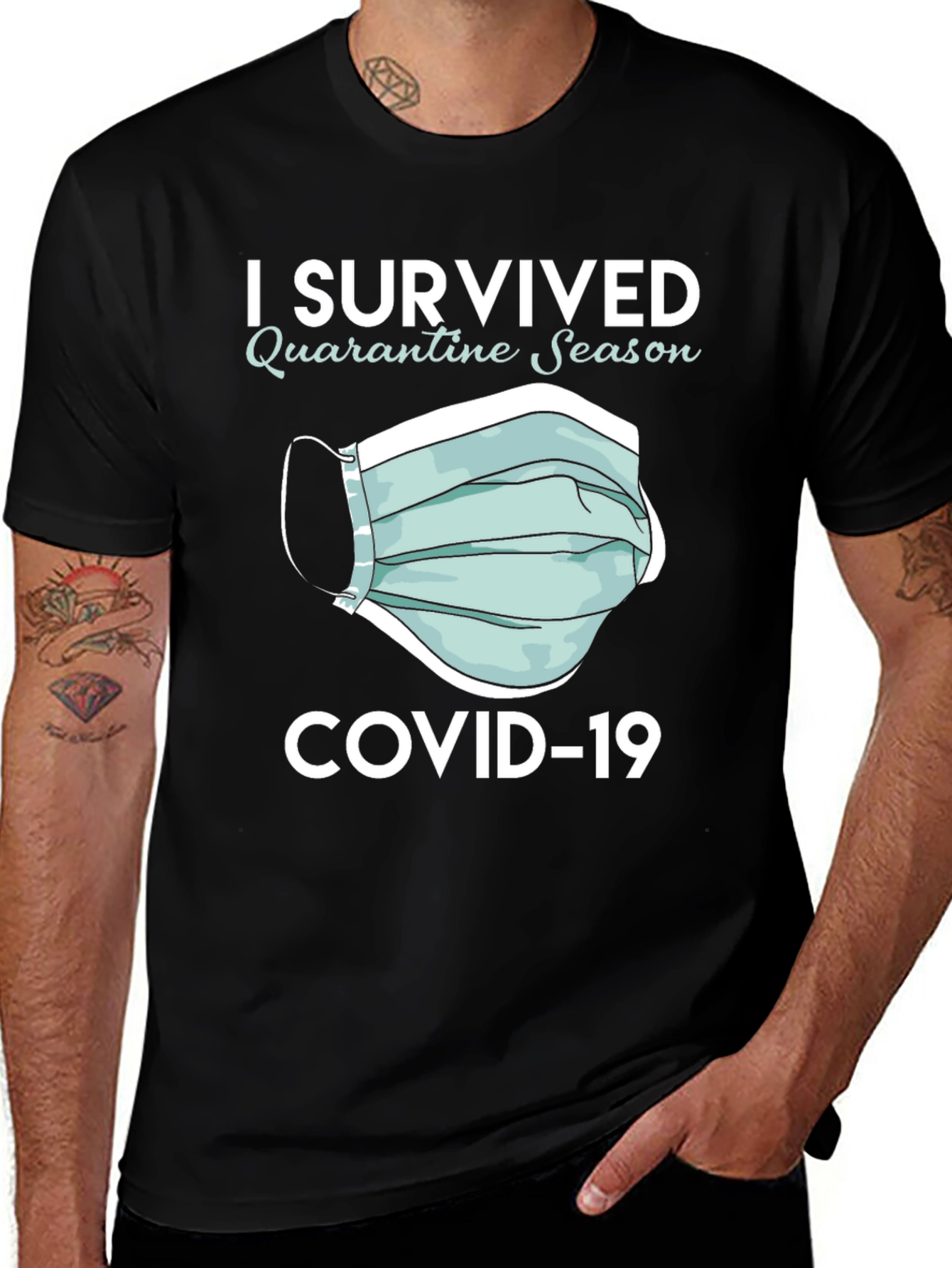 I Survived Quarantine Season COVID-19 T-Shirt