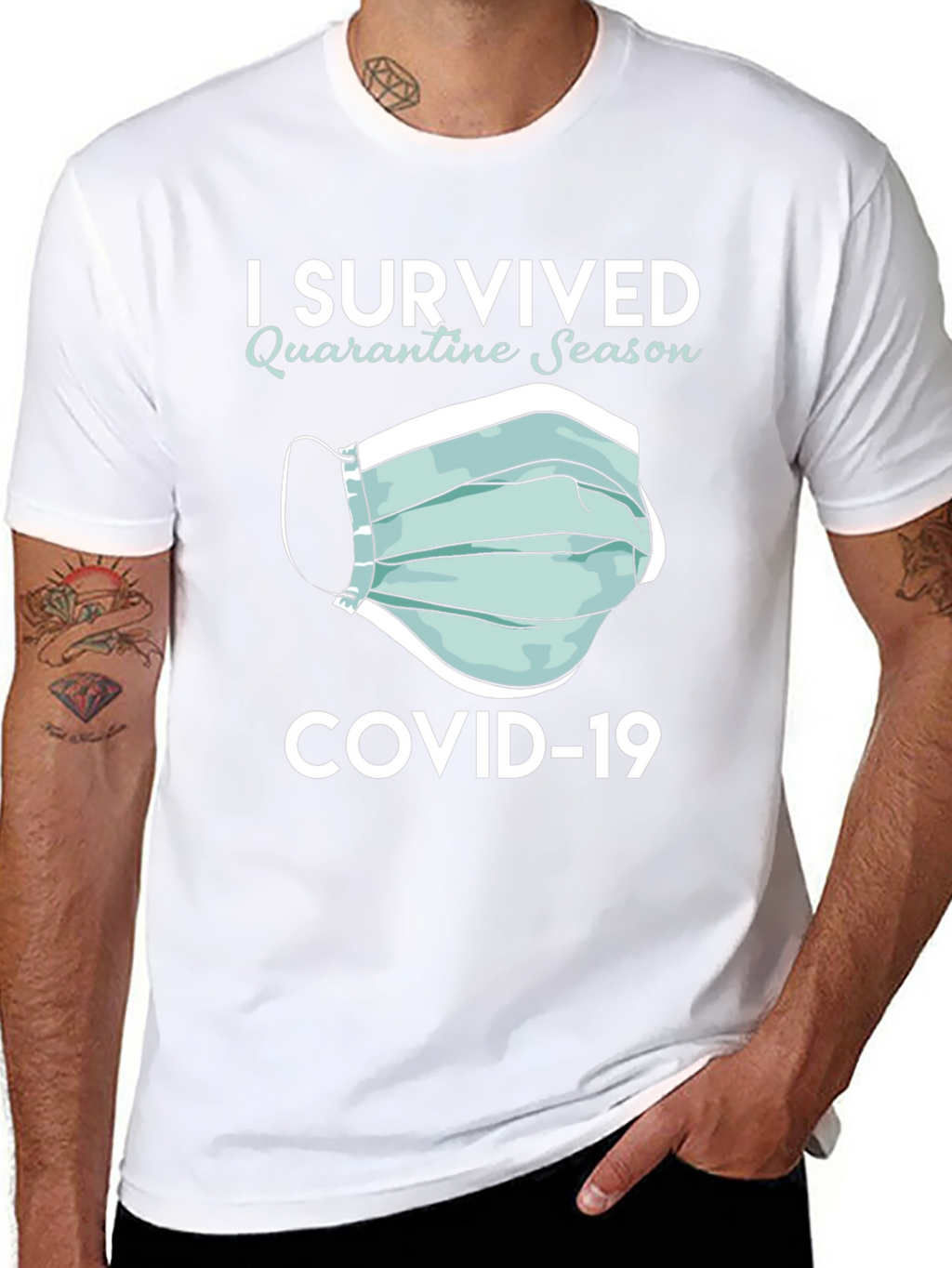 I Survived Quarantine Season COVID-19 T-Shirt