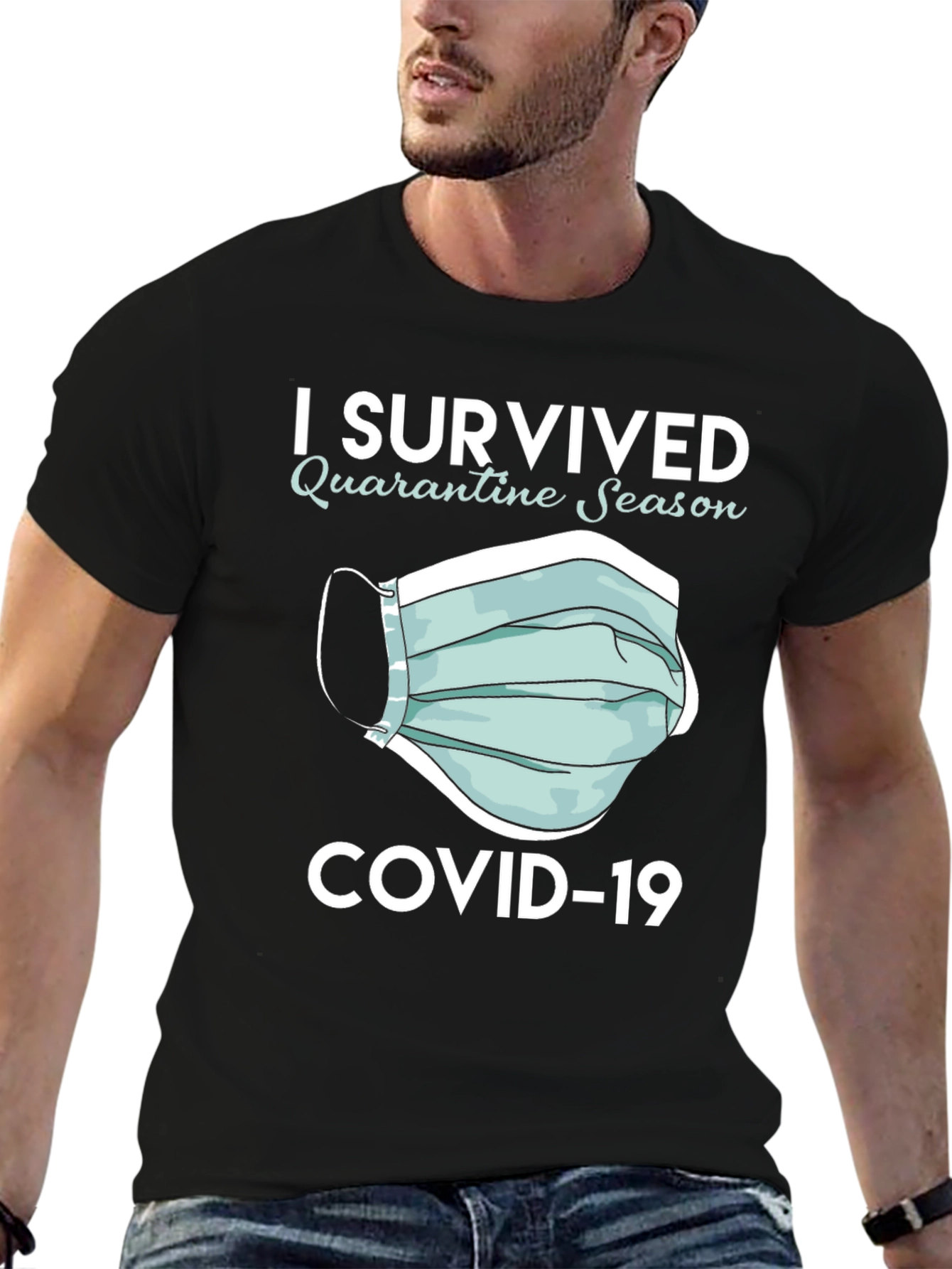 I Survived Quarantine Season COVID-19 T-Shirt