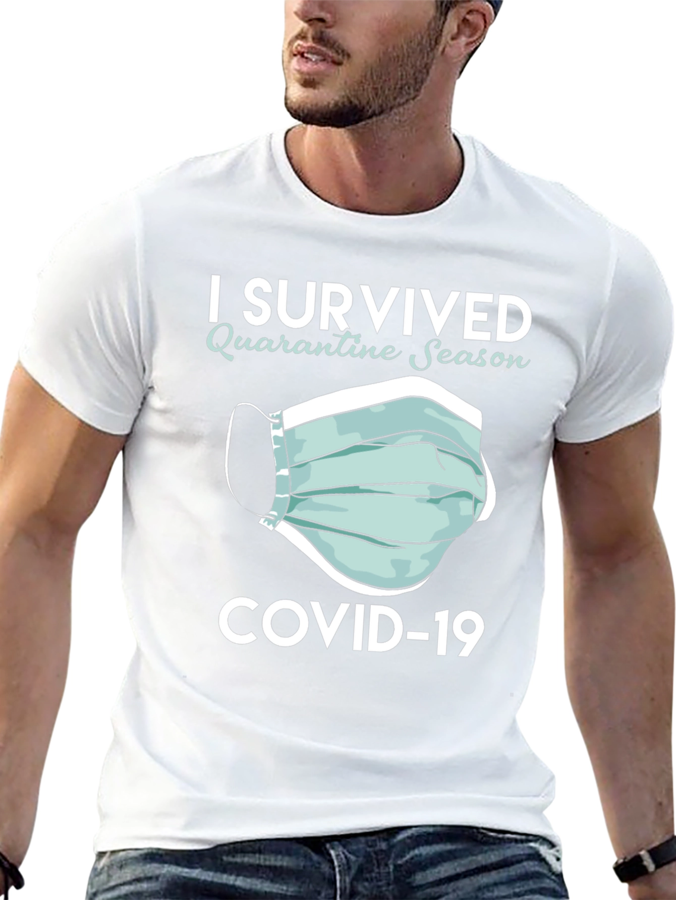 I Survived Quarantine Season COVID-19 T-Shirt