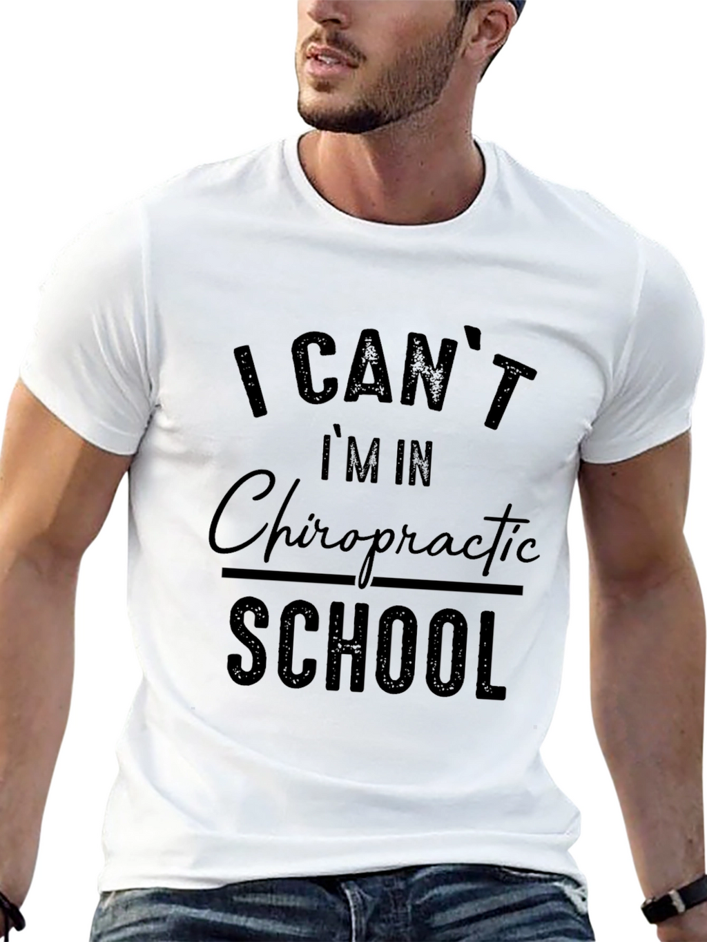 Chiropractic School T-Shirt - Funny Student Tee