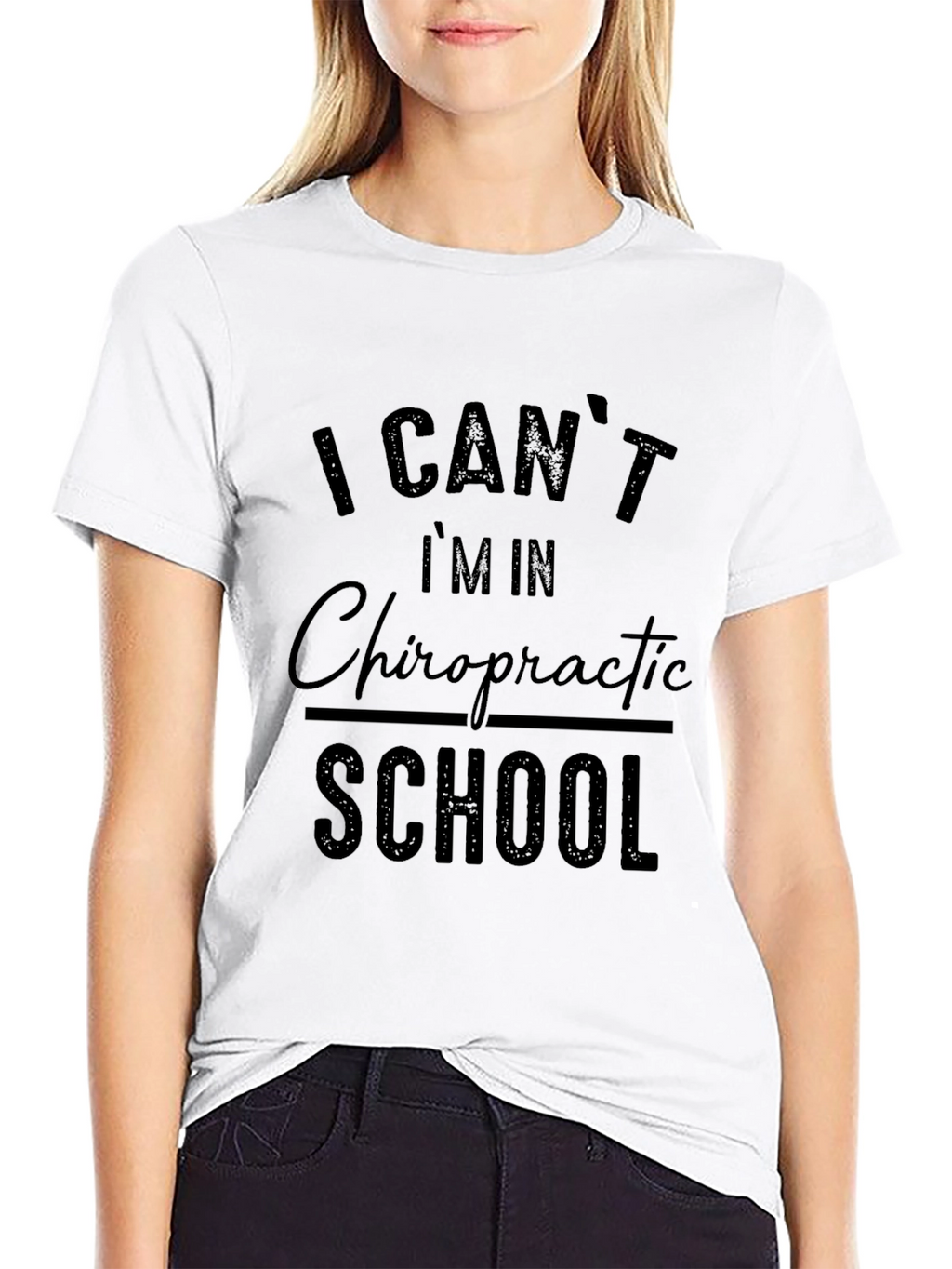 Chiropractic School T-Shirt - Funny Student Tee