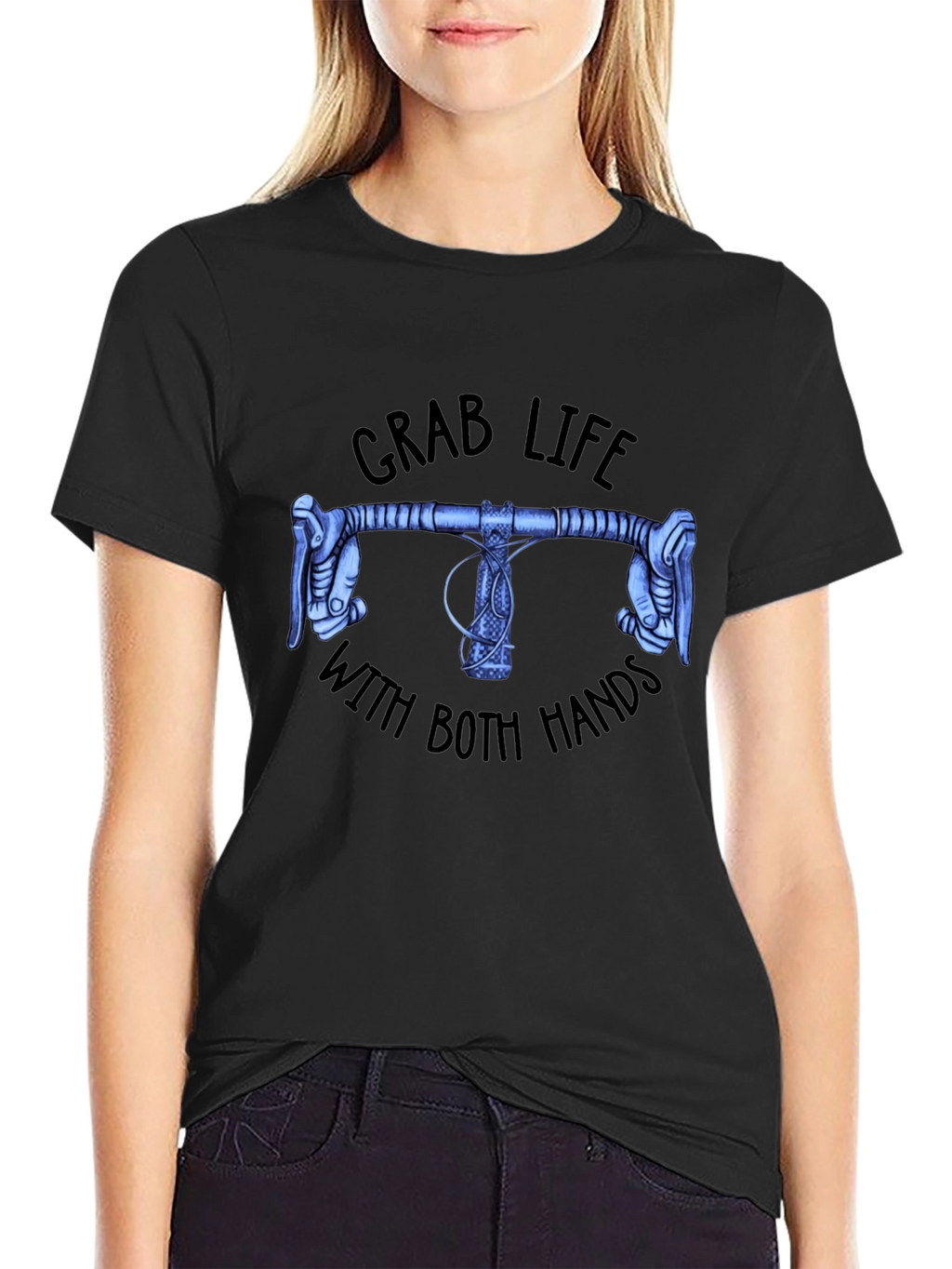Grab Life with Both Hands Graphic Tee