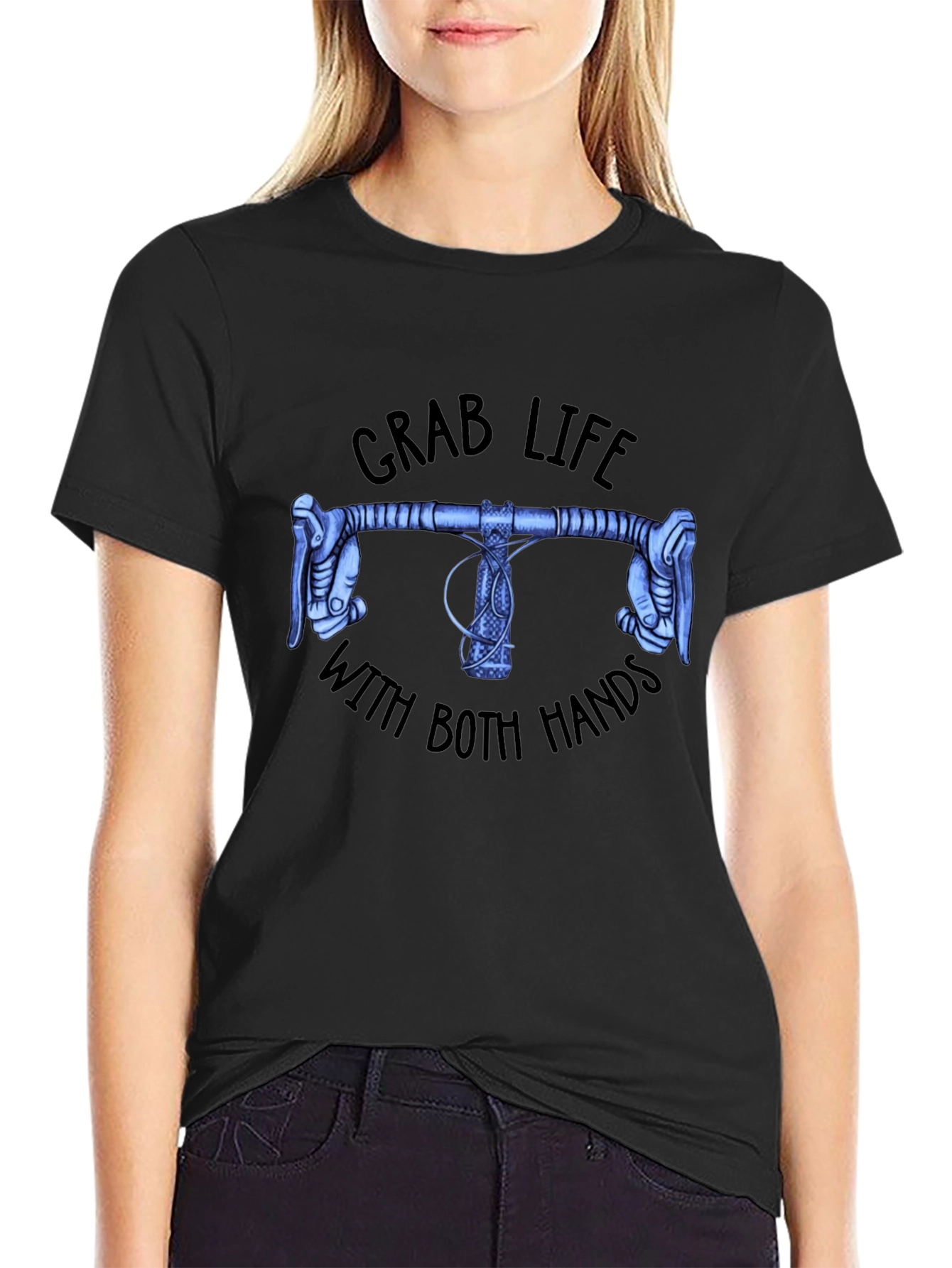Grab Life with Both Hands Graphic Tee