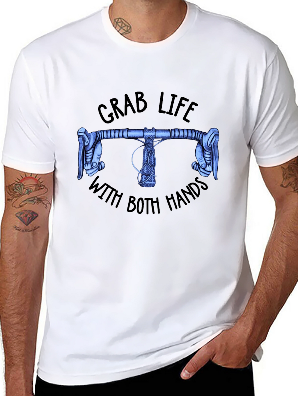 Grab Life with Both Hands Graphic Tee