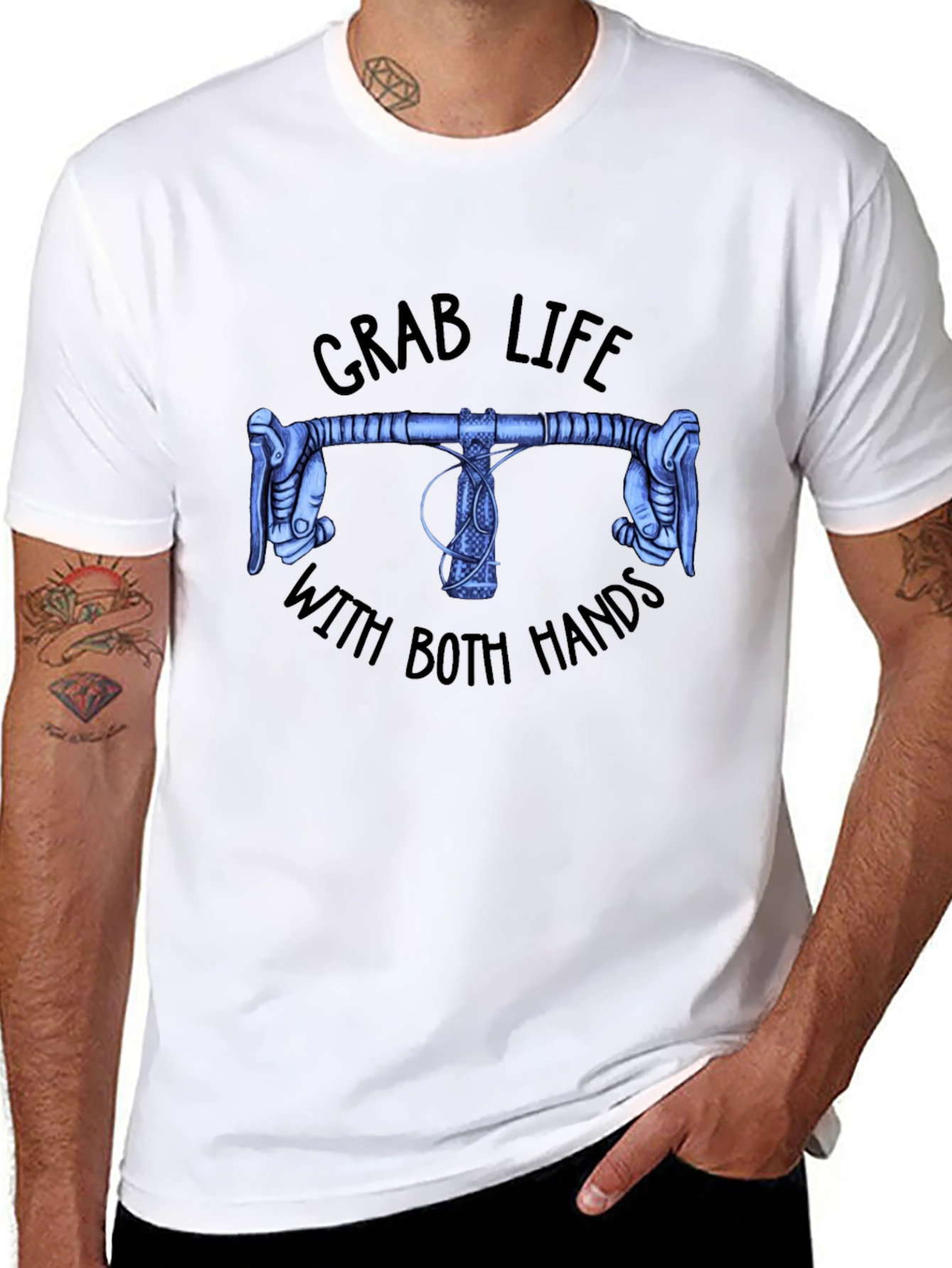 Grab Life with Both Hands Graphic Tee