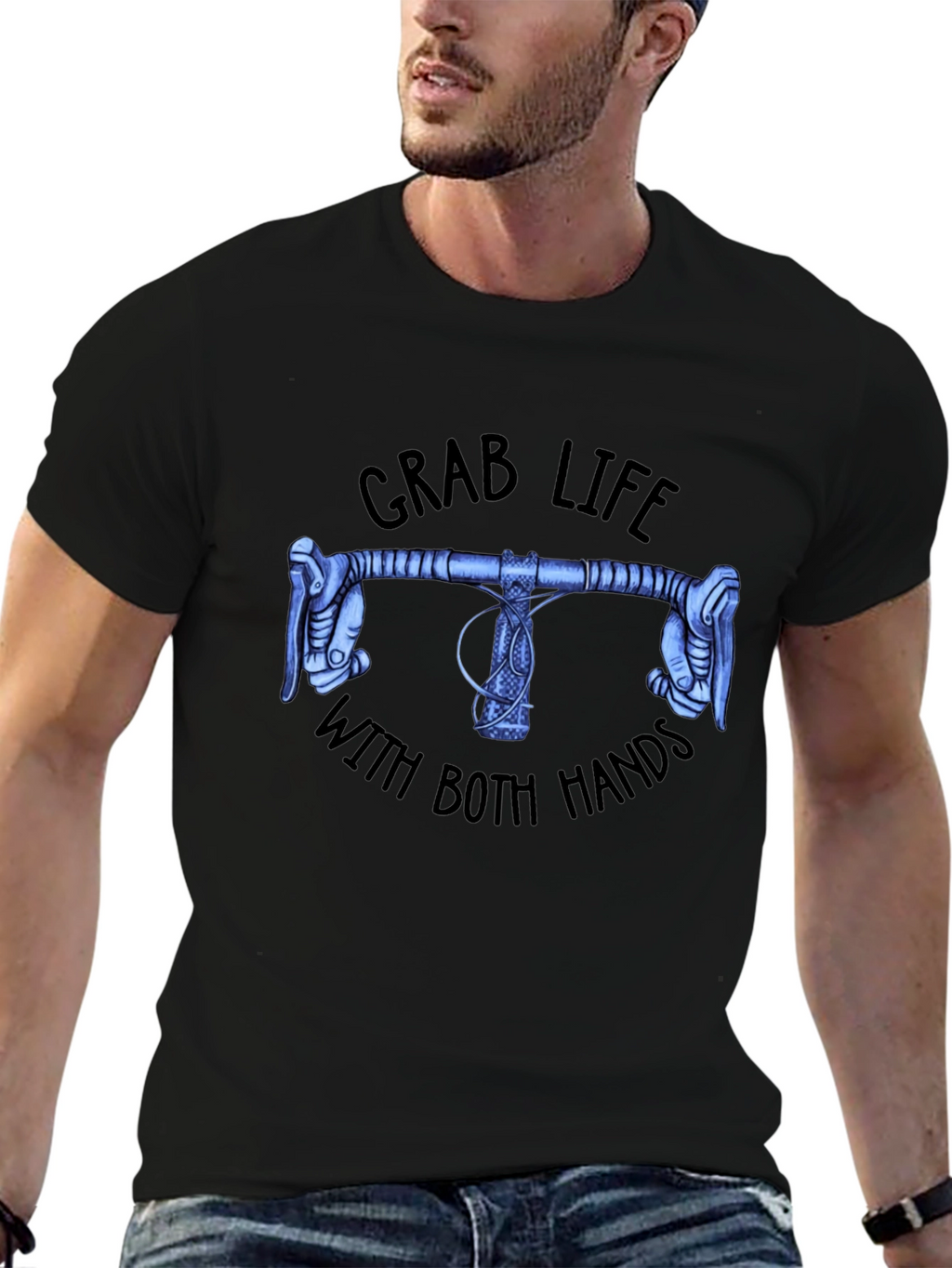Grab Life with Both Hands Graphic Tee