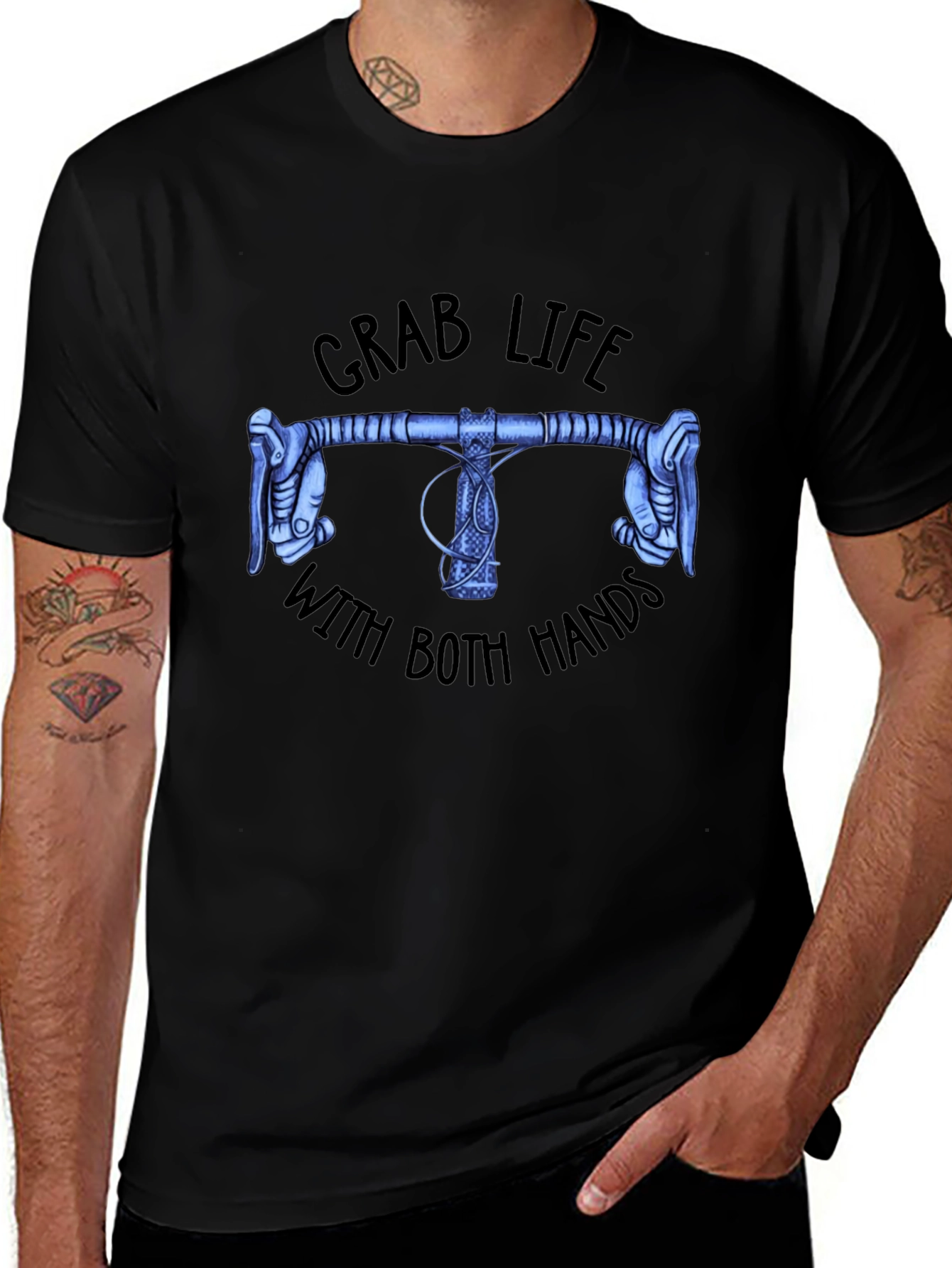 Grab Life with Both Hands Graphic Tee