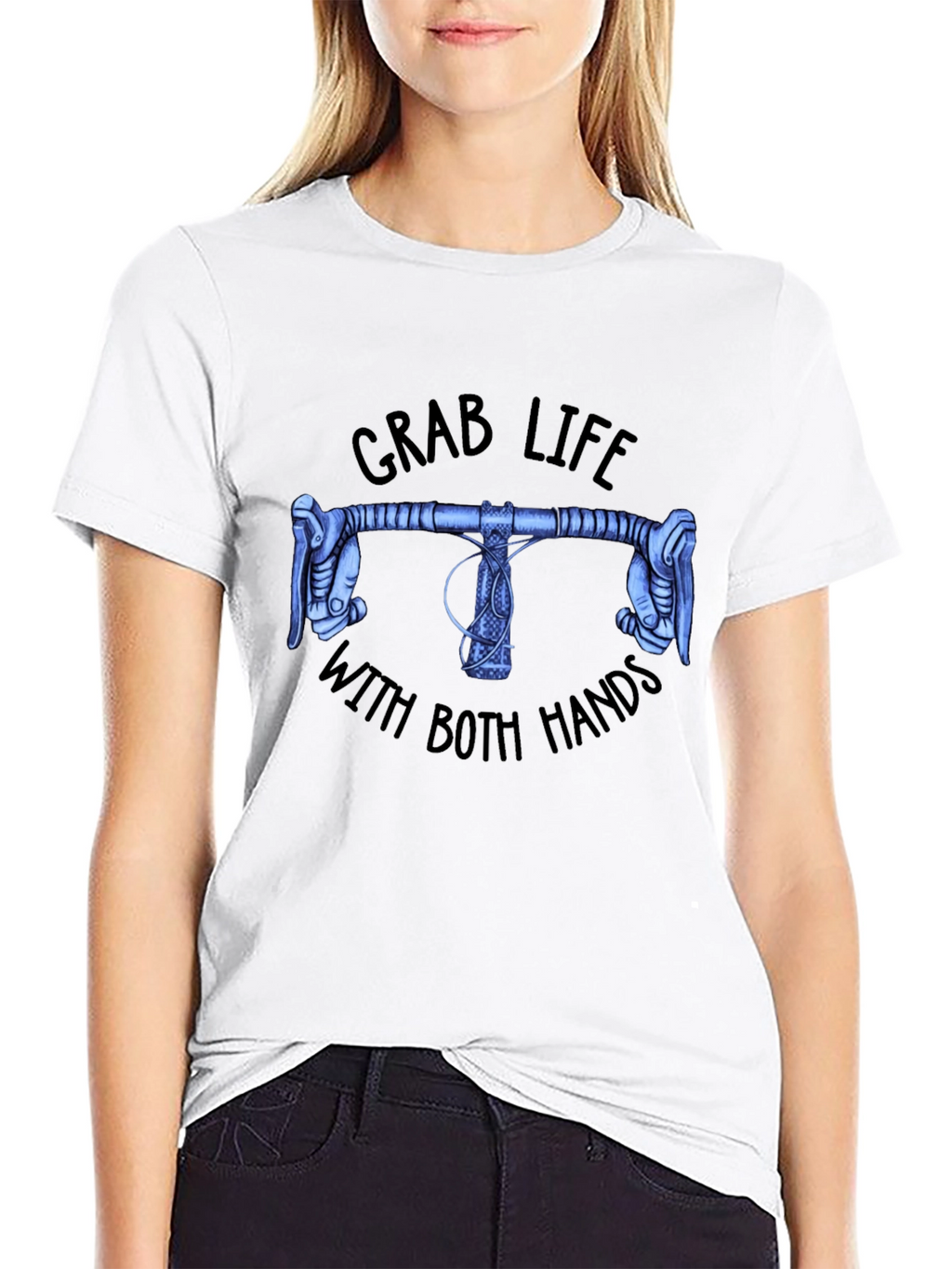 Grab Life with Both Hands Graphic Tee