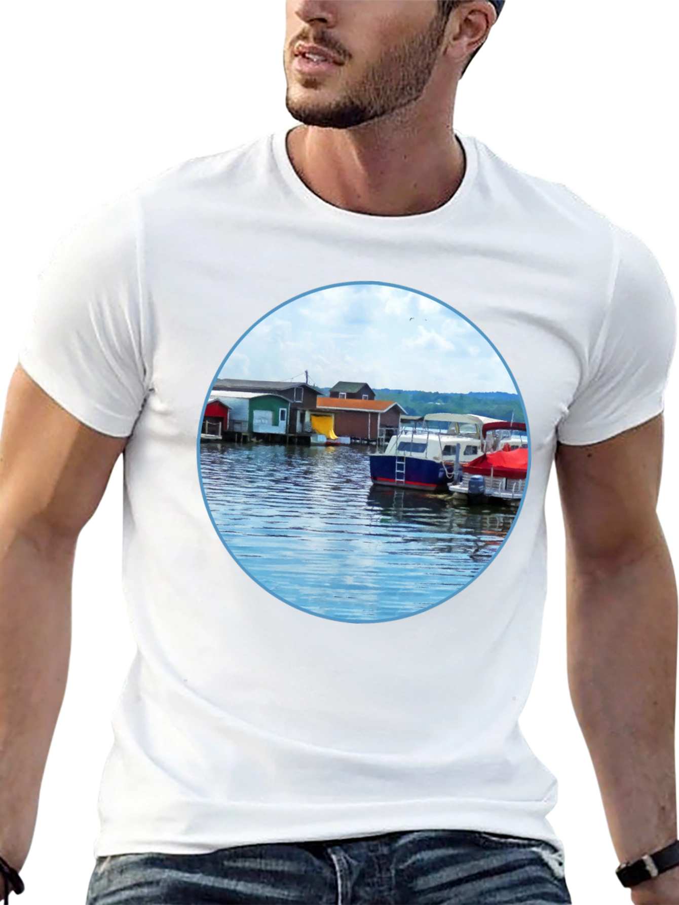 Lake House Boat T-Shirt