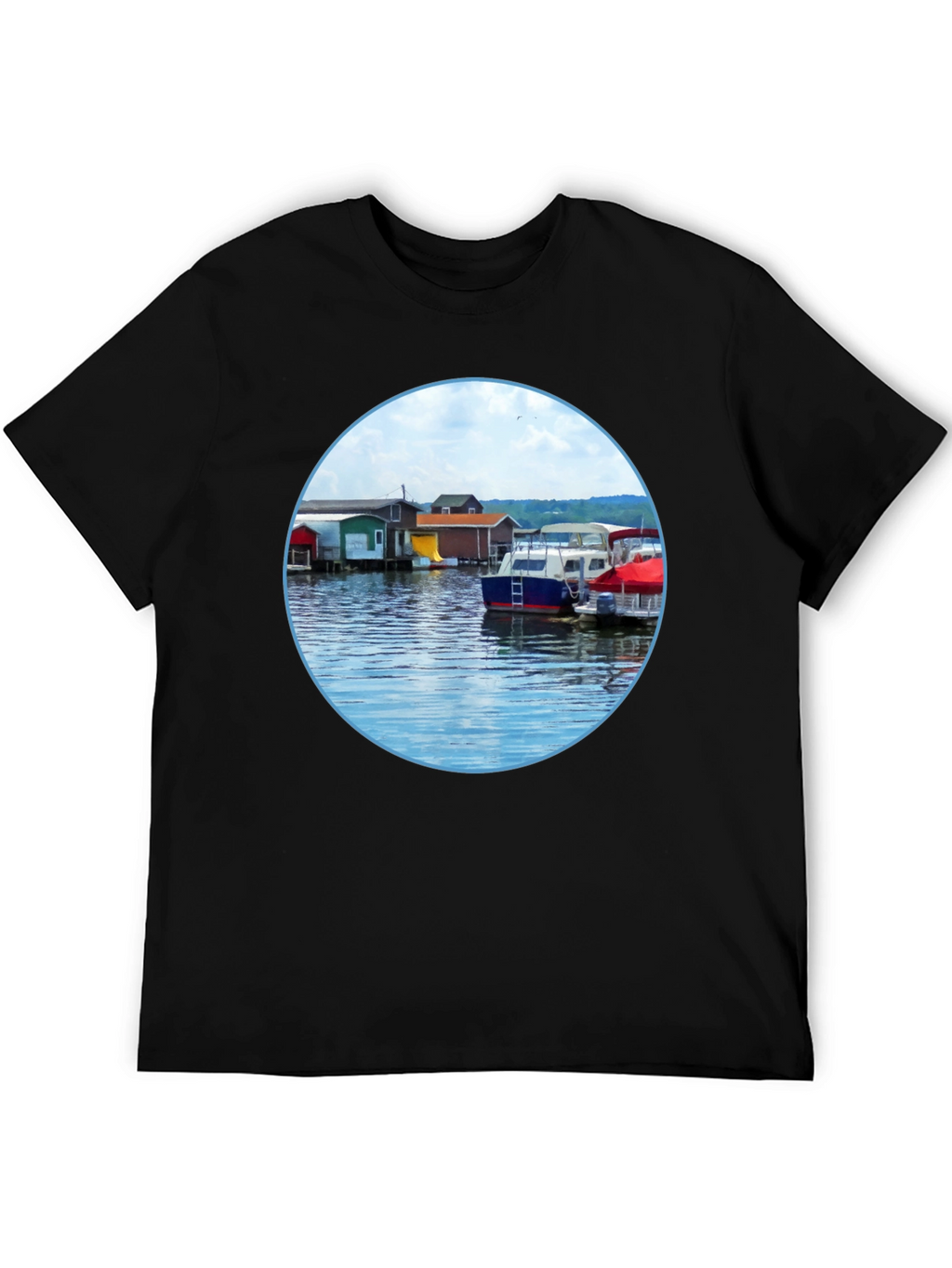 Lake House Boat T-Shirt