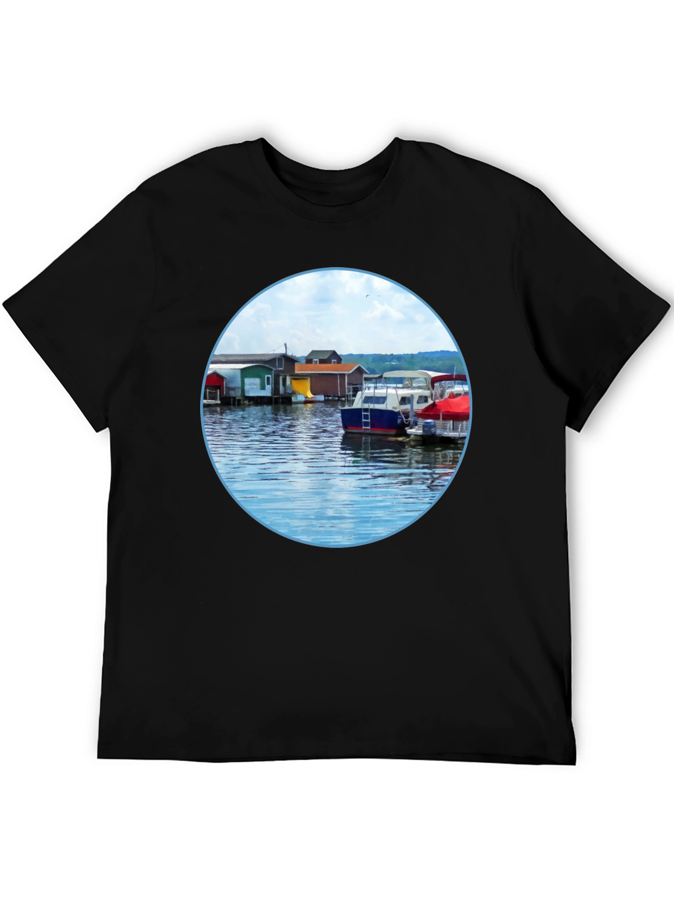 Lake House Boat T-Shirt