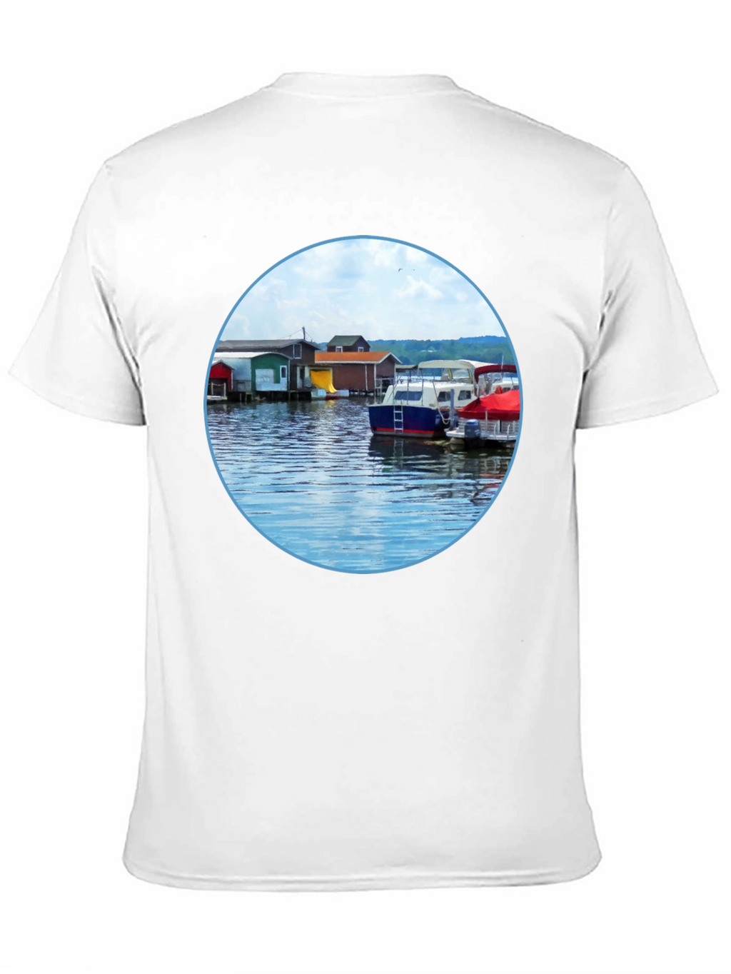 Lake House Boat T-Shirt