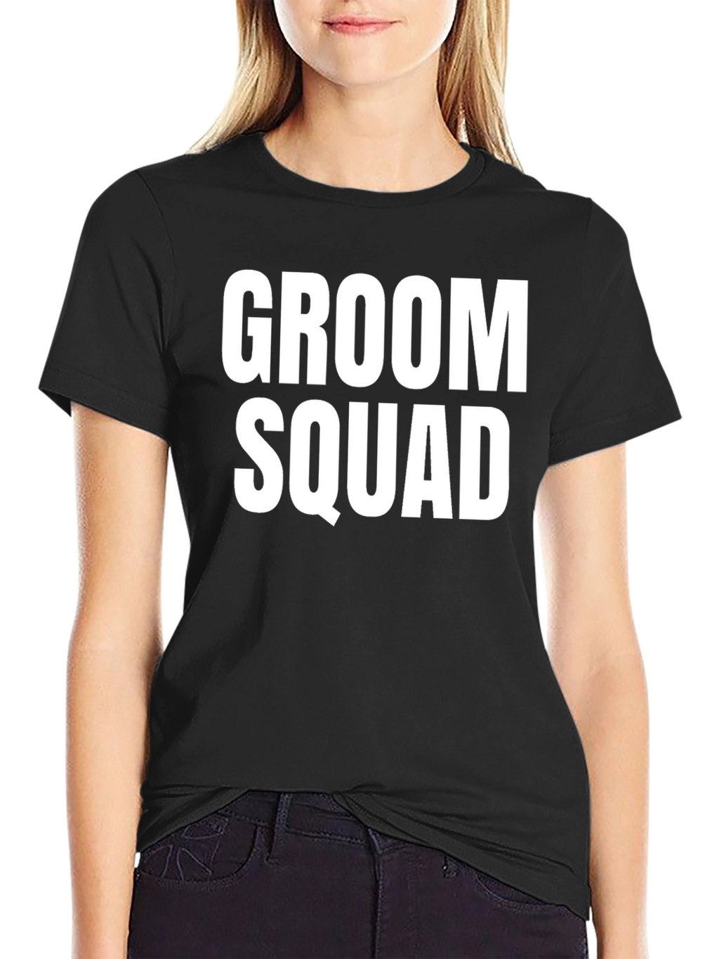 Groom Squad Graphic Tee - Black