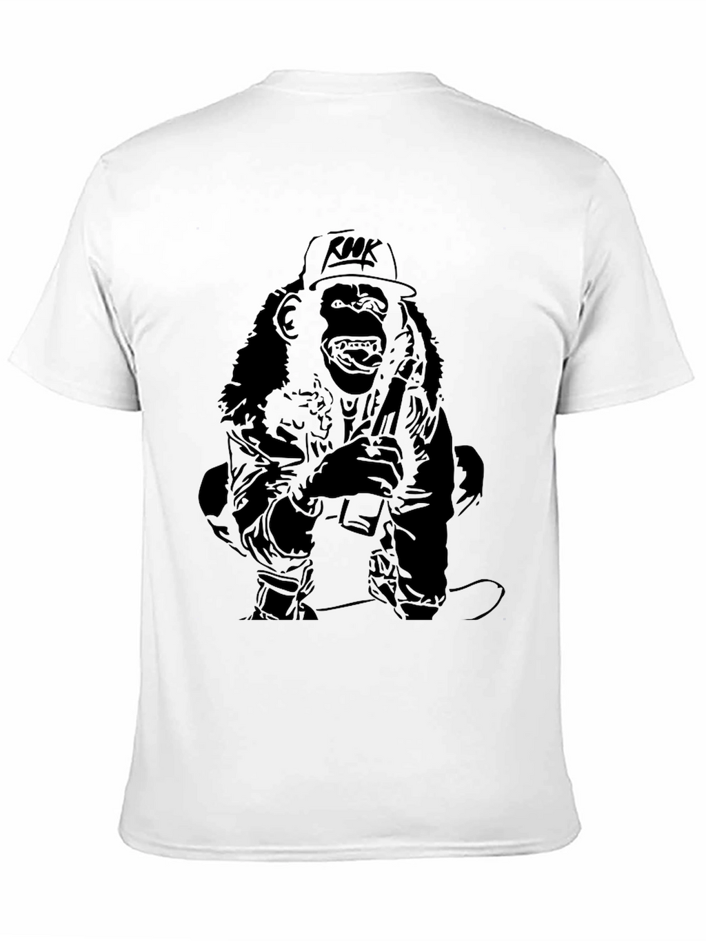 Graphic Tee - Cool Ape in Hat