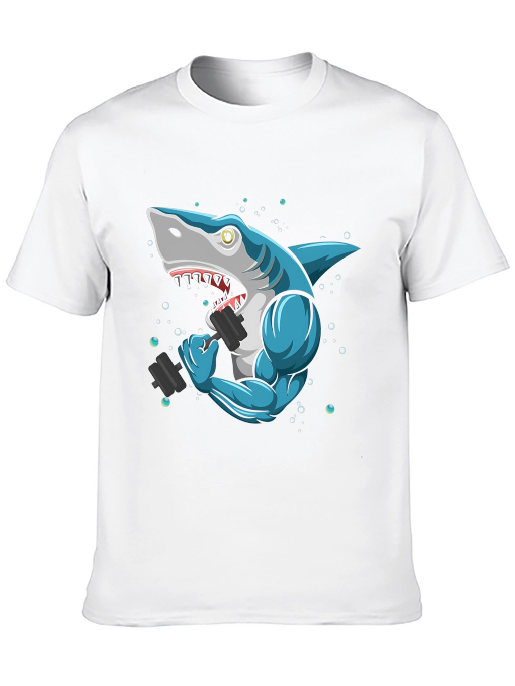 Shark Gym T-Shirt - Funny Workout Tee