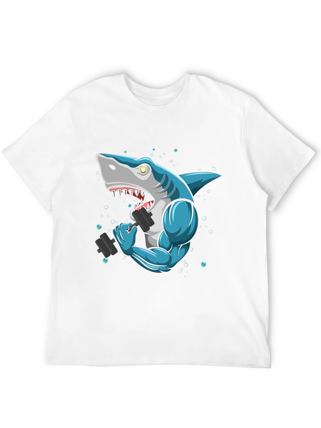 Shark Gym T-Shirt - Funny Workout Tee