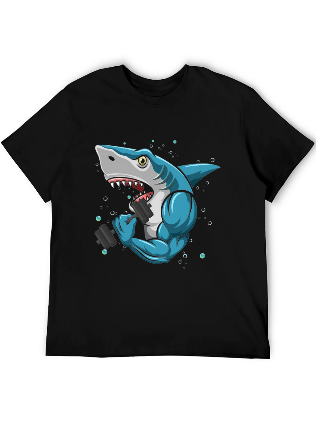 Shark Gym T-Shirt - Funny Workout Tee