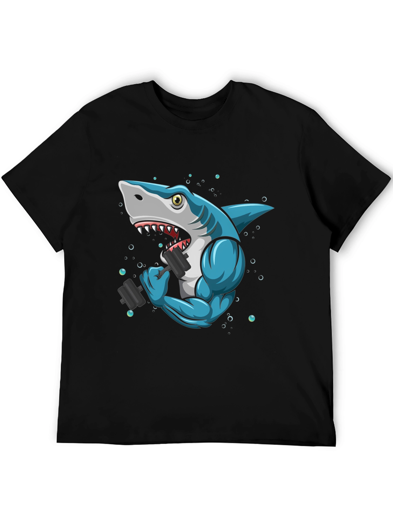 Shark Gym T-Shirt - Funny Workout Tee