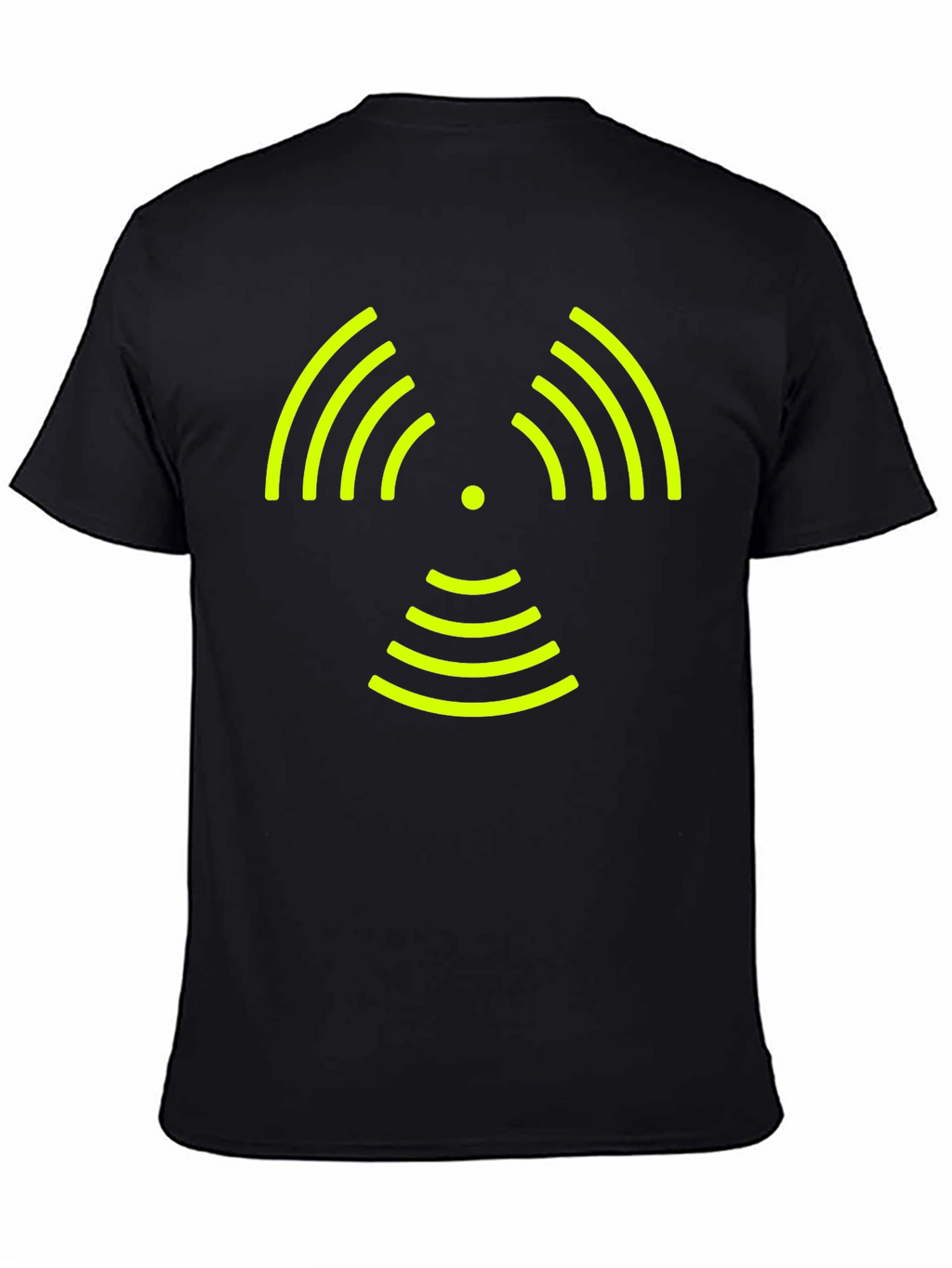Signal Wave Graphic Tee - Modern Style